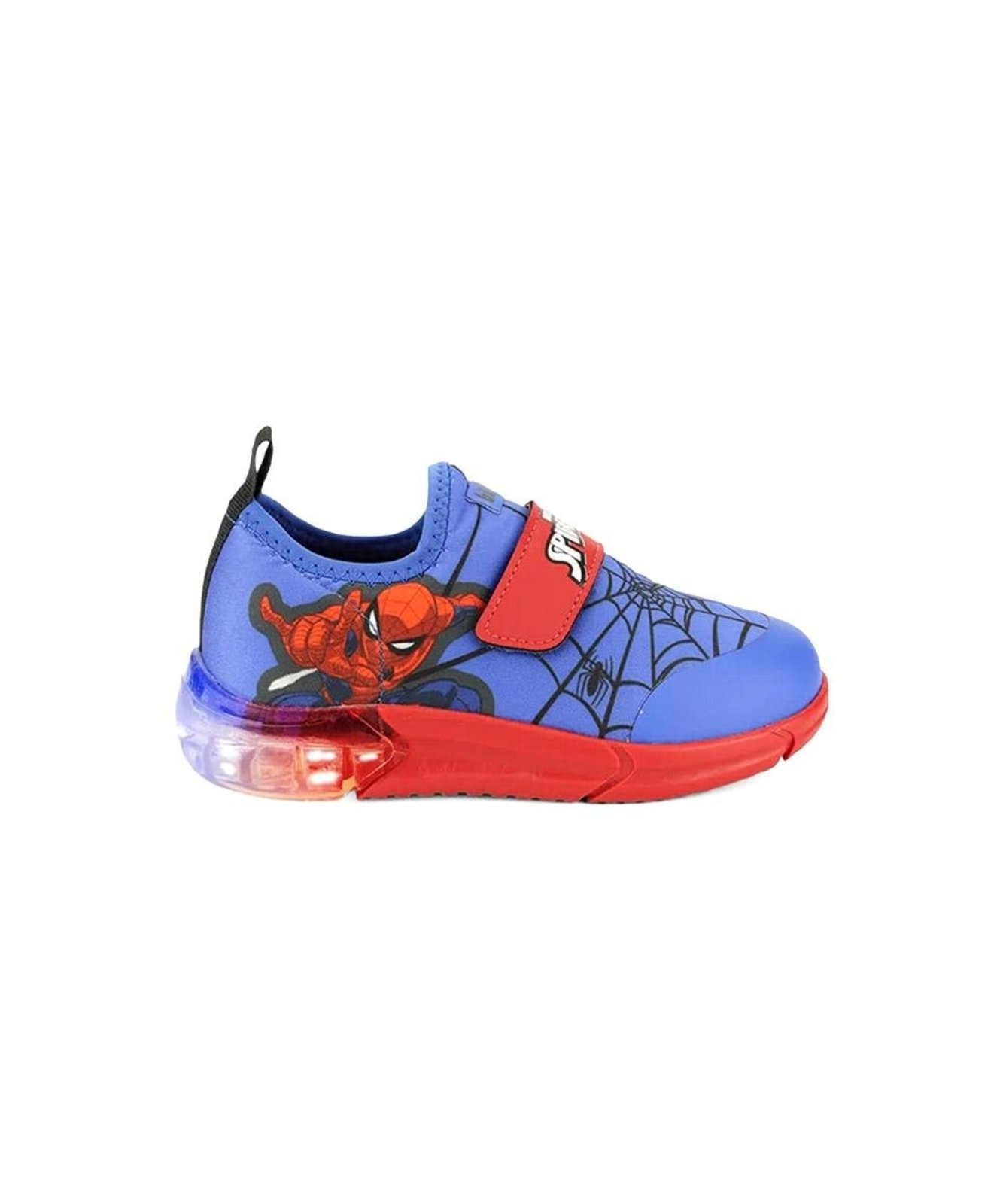 Infantil - Tênis Bibi Space Homem Aranha Azul/Vermelho Incolor