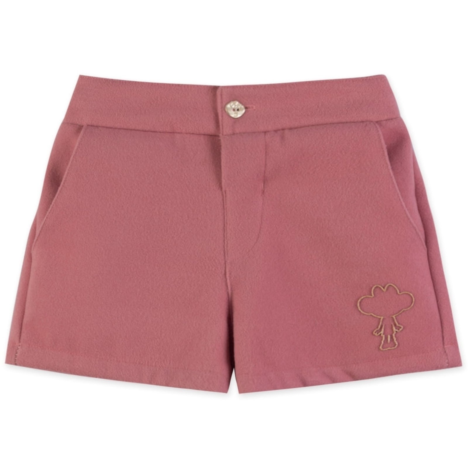 Vista 2 Infantil - Shorts Alfaiataria Feminino Lilica Ripilica rosa Lilica Ripilica rosa