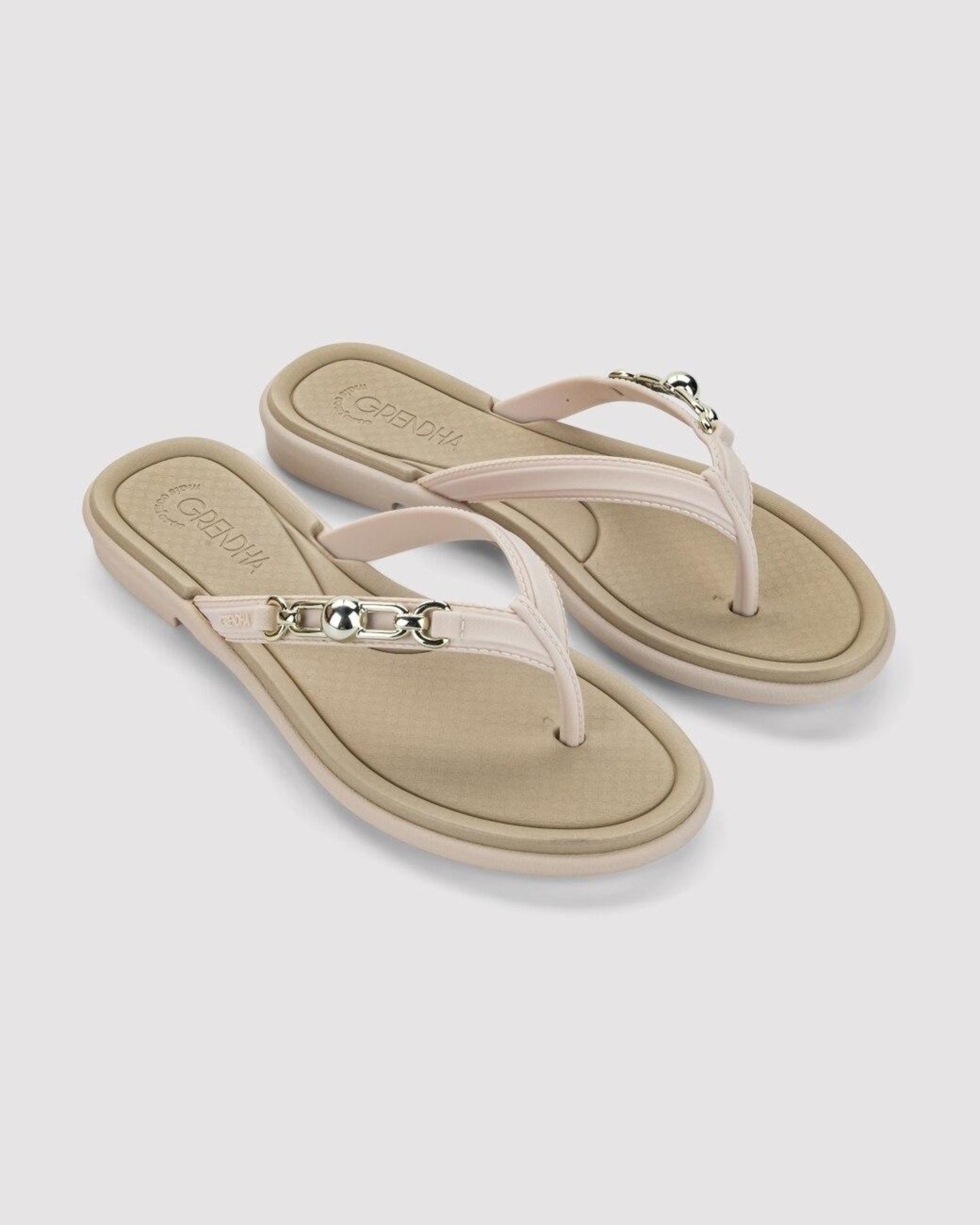Vista 3 Rasteira Grendha Mais Conforto Sintonia branco GRENDHA branco