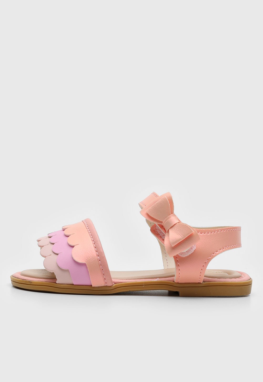 Vista 3 Infantil - Sandália Pimpolho Arco Iris rosa Pimpolho rosa