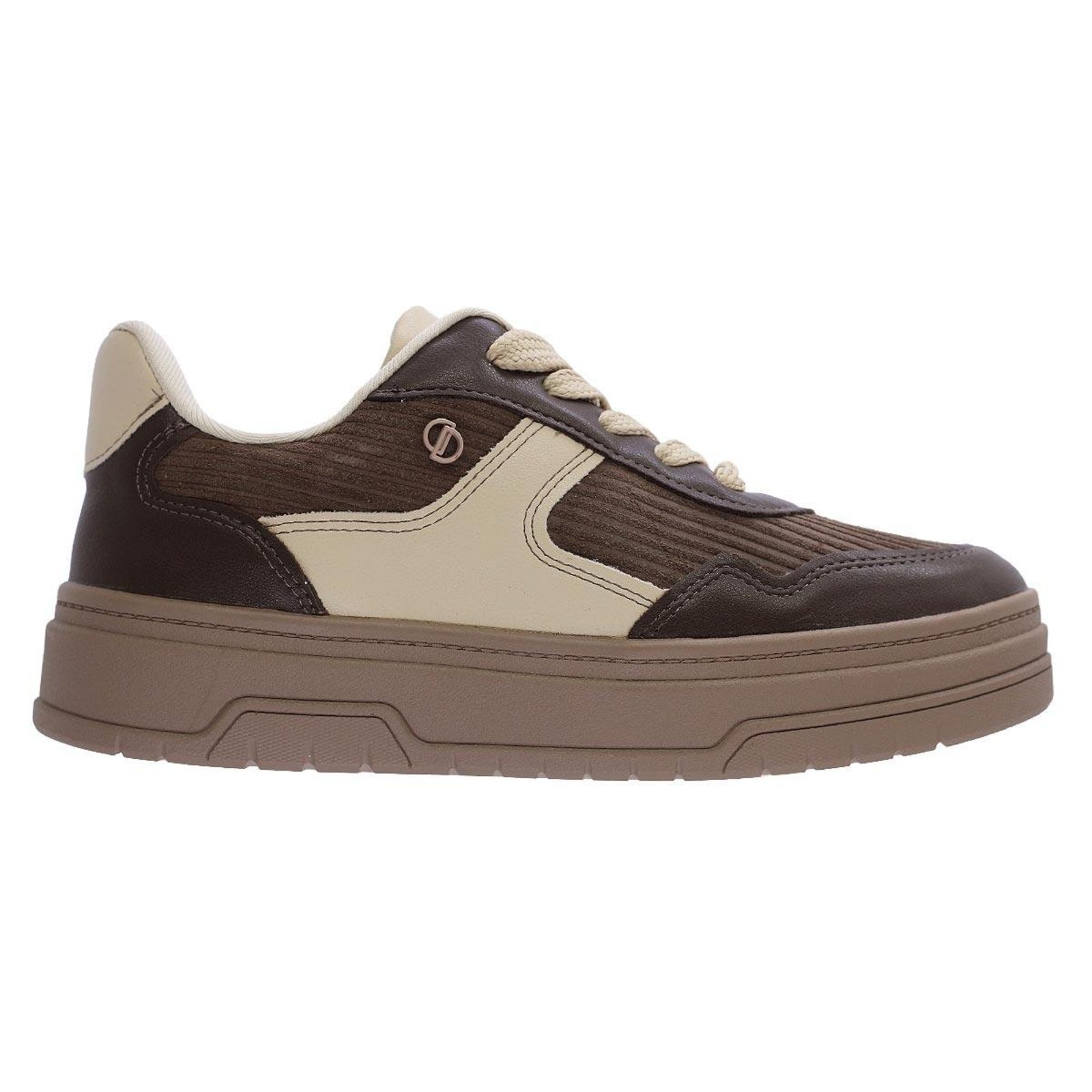 Tênis Casual Feminino Dakota D2221 Marrom