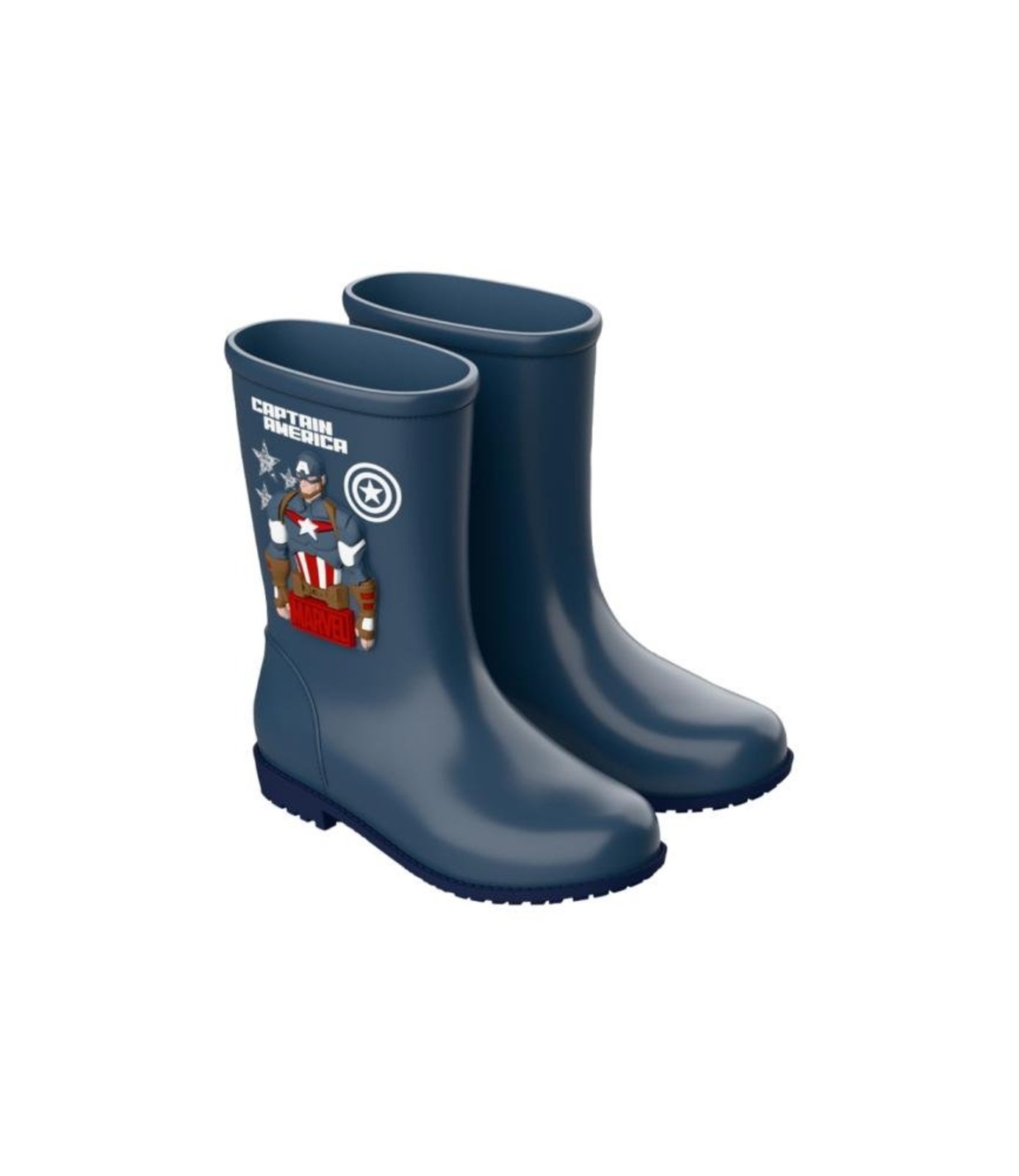 Infantil - Bota Galocha Grendene Marvel Azul