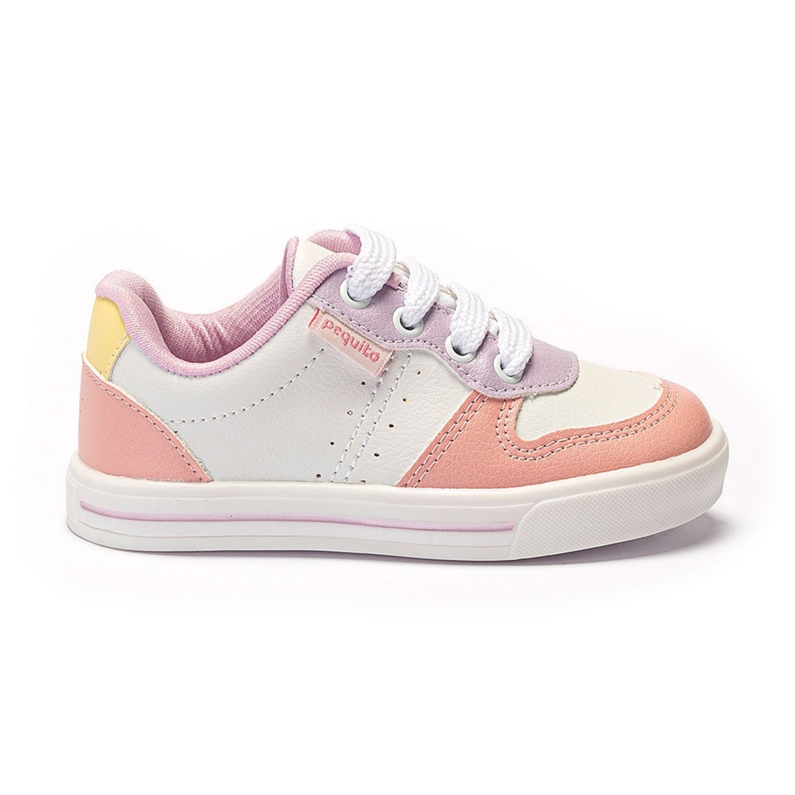 Infantil – Tênis Menina Cadarço Candy Color Casual Pequito