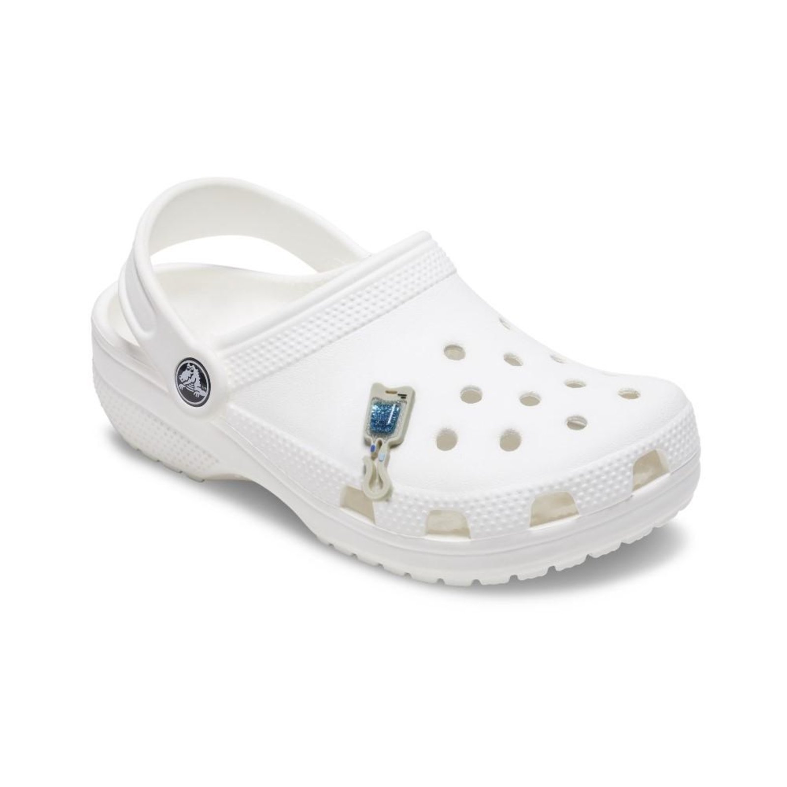 Vista 3 Infantil - Jibbitz™ Bolsa para Fluídos IV Crocs branco