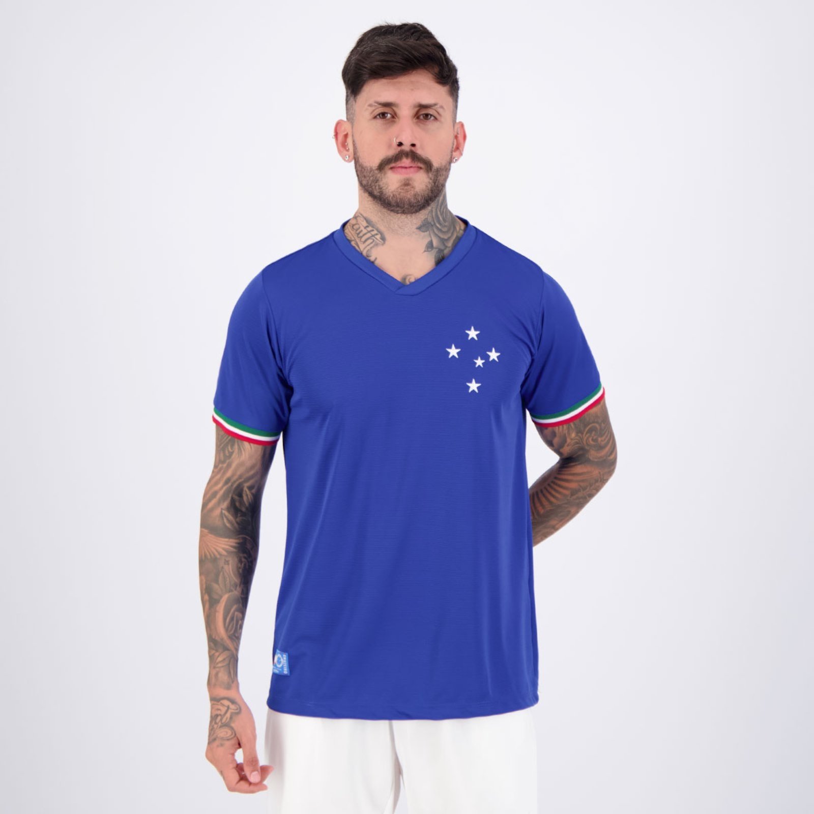 Camisa Cruzeiro Retrô Palestra Azul