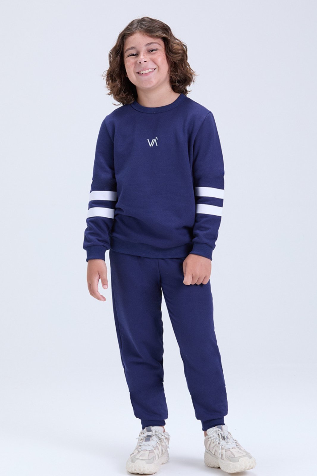 Infantil - Conjunto Menino de Moletom com Detalhes – Inverno
