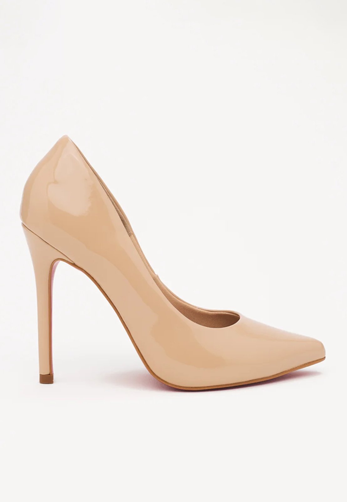 SCARPIN HELO DI VALENTINI VERNIZ- SOLA VERMELHA