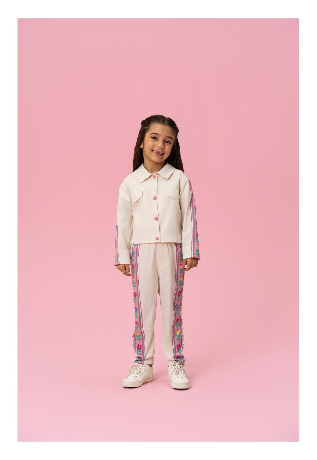 Infantil - Conjunto Calça Menina Mon Sucre 10 Unico