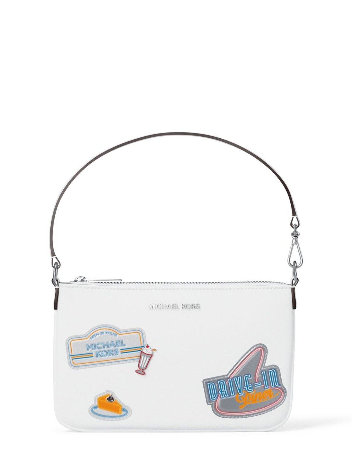 Vista 2 Bolsa Carteira Pequena 35T5stvw5i085 Michael Kors branco