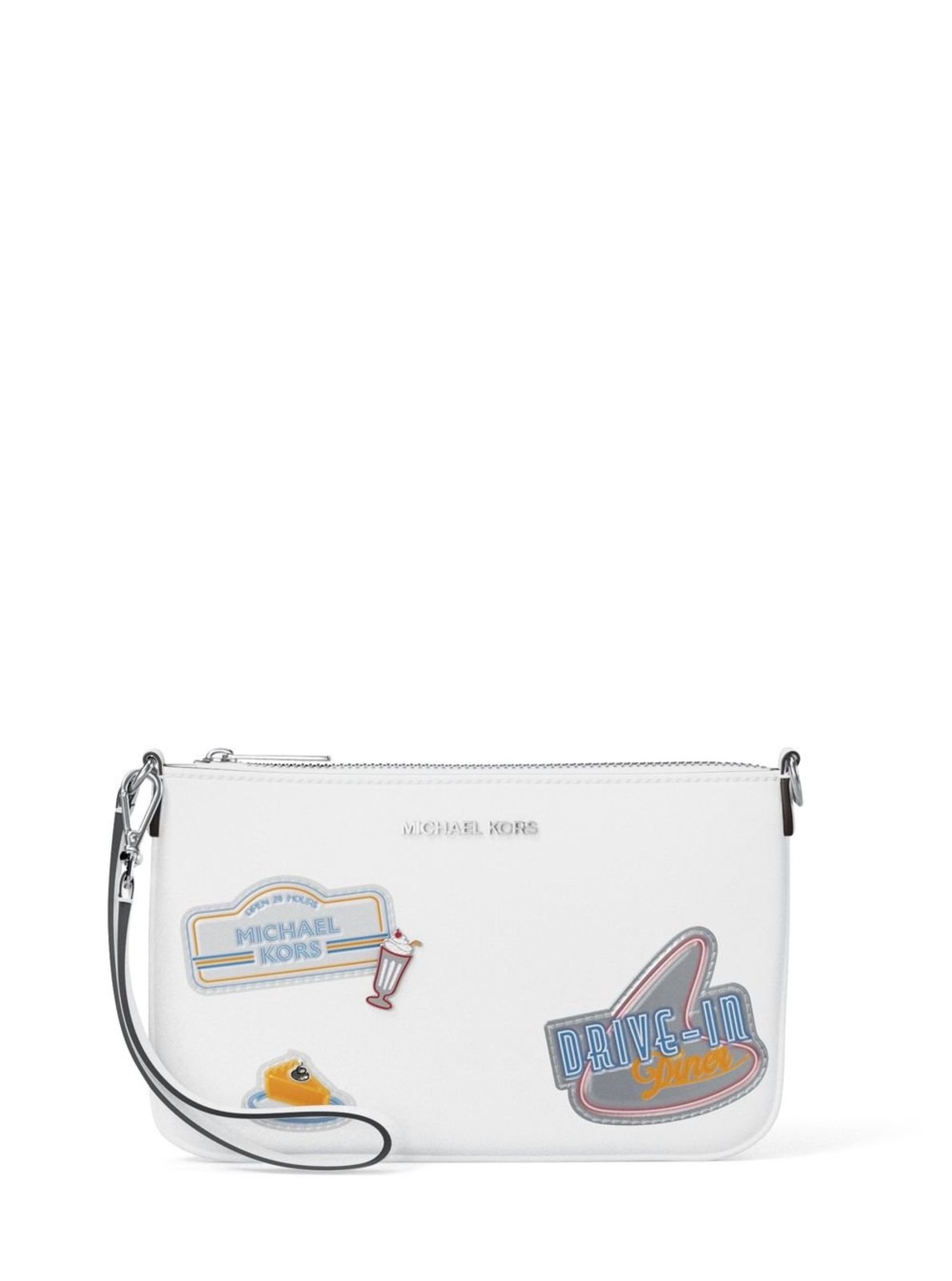 Vista 3 Bolsa Carteira Pequena 35T5stvw5i085 Michael Kors branco