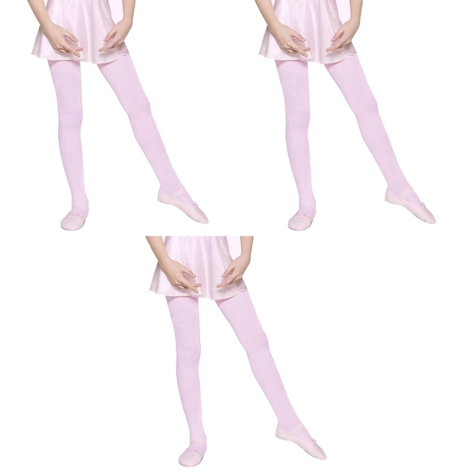 Kit 3 Meias-Calças Selene Ballet/Jazz