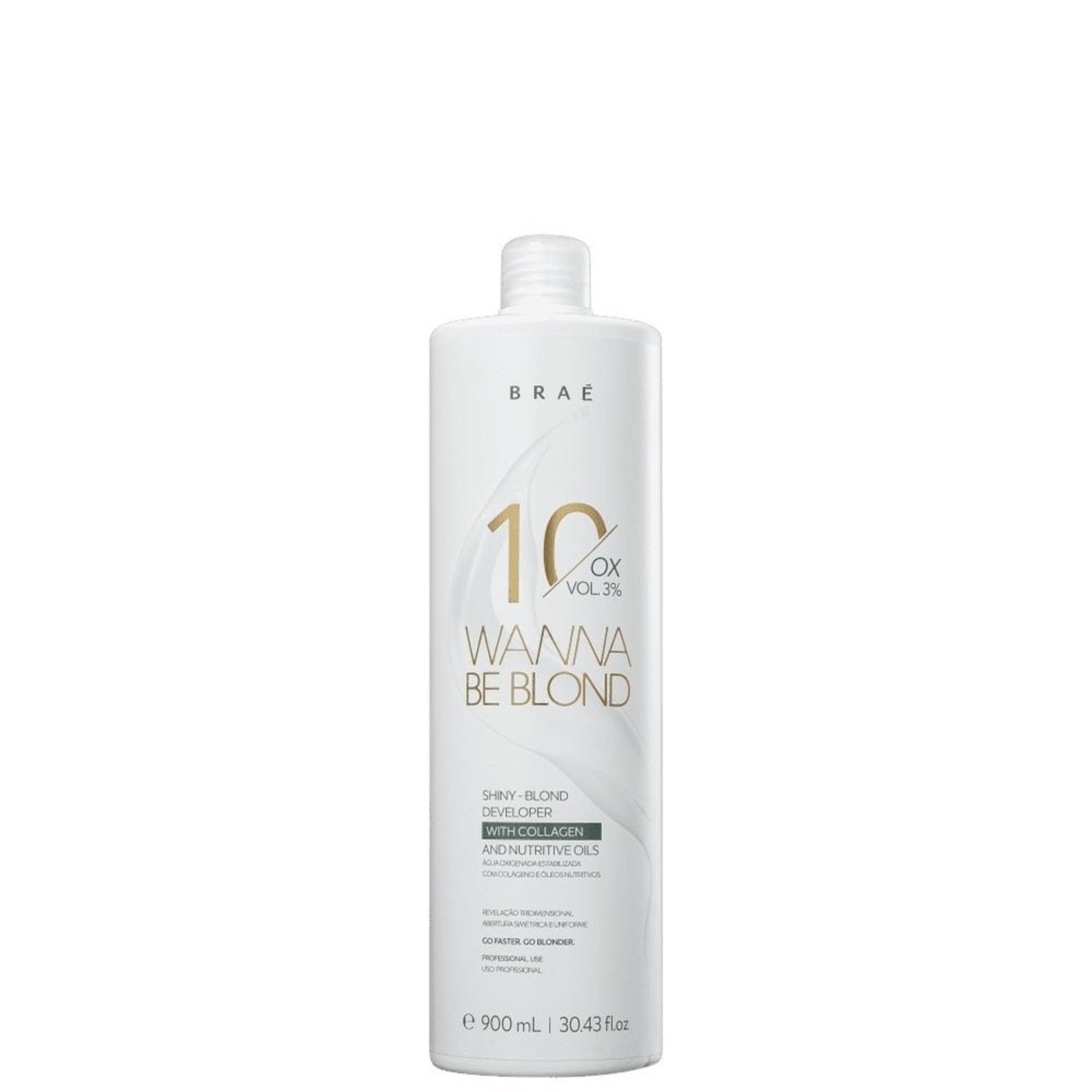 Vista 3 Kit BRAE Wanna Be Blond Luminosidade Incrivel (3 Produtos) multicolorido BRAÉ multicolorido