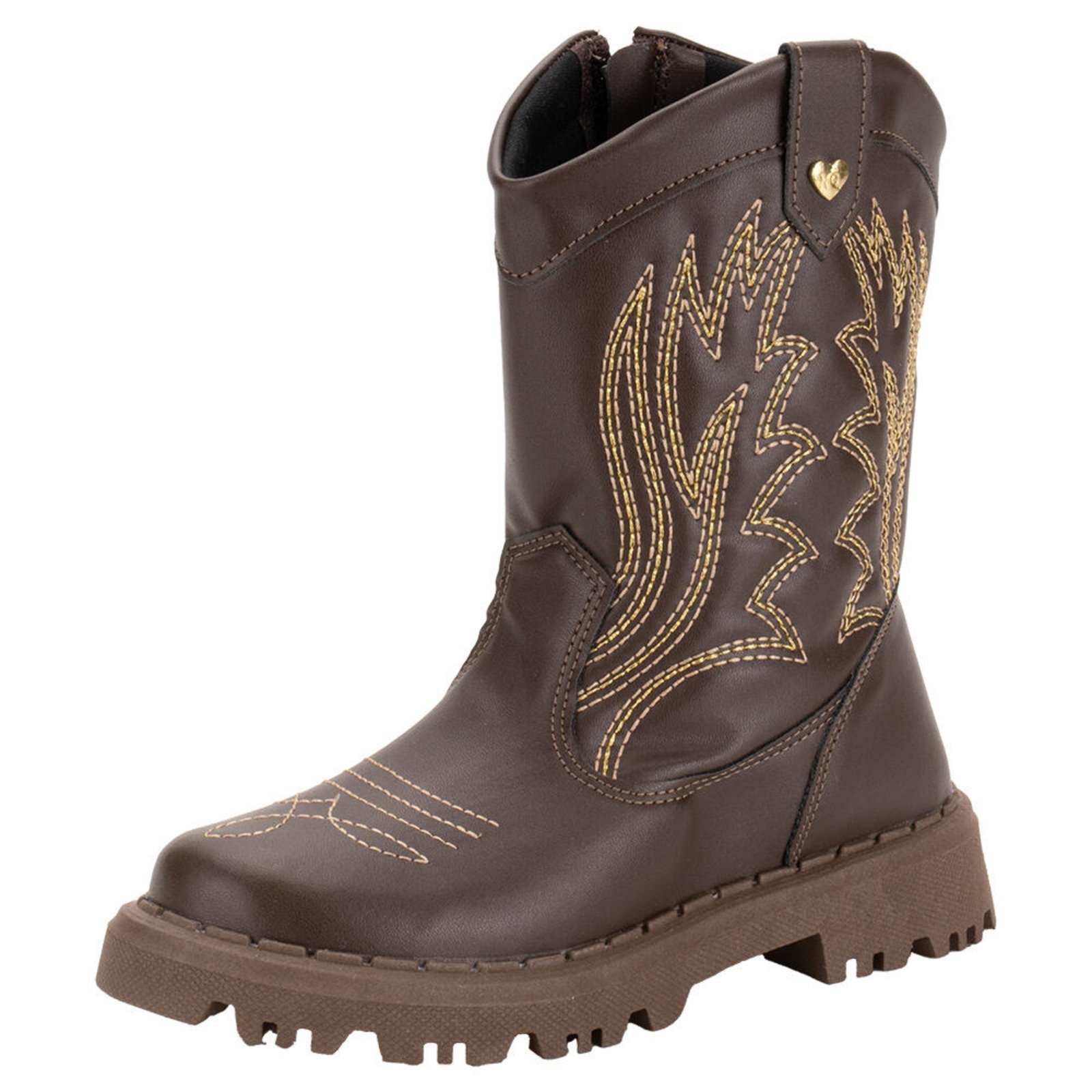 Infantil – Bota Country Nilqi 165010 8065011 Café