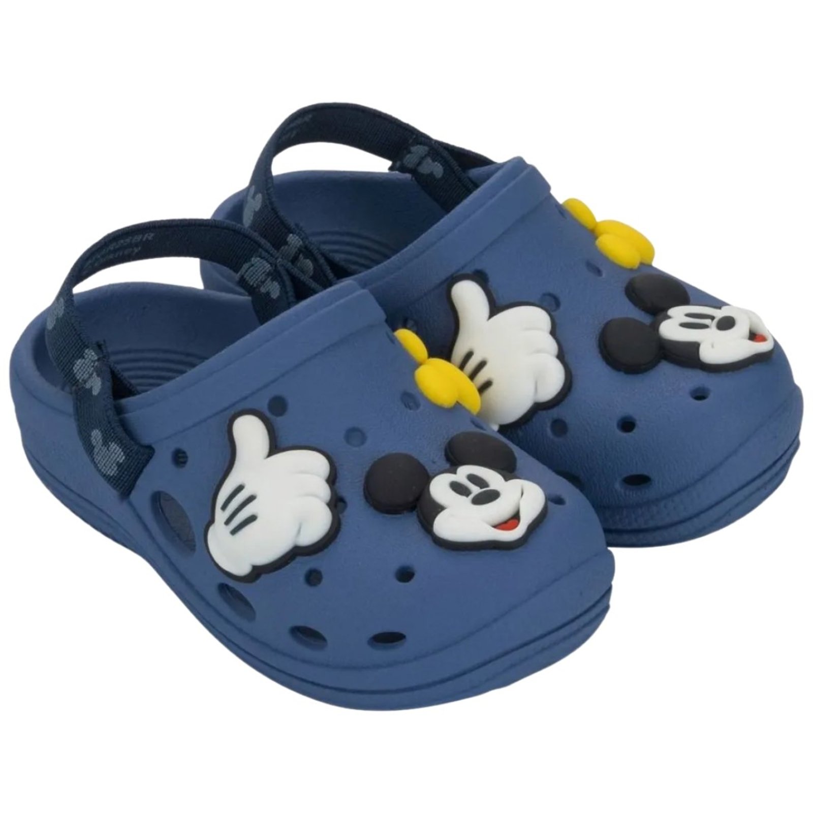 Infantil - Babuche Grendene Baby Disney Mickey Moments Ii 23347 Grendene Azul