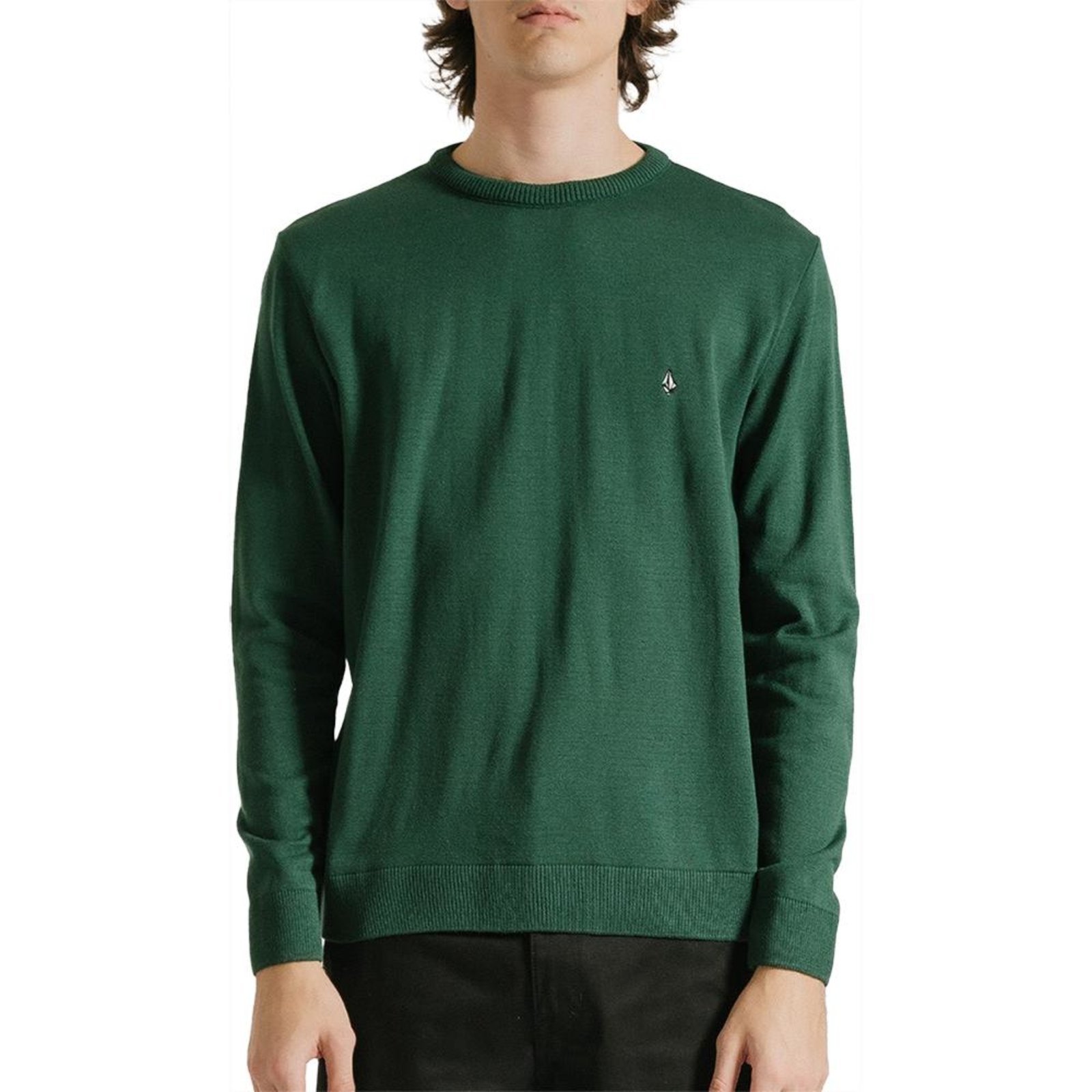 Tricot Volcom Classic Stone WT24 Masculino Verde