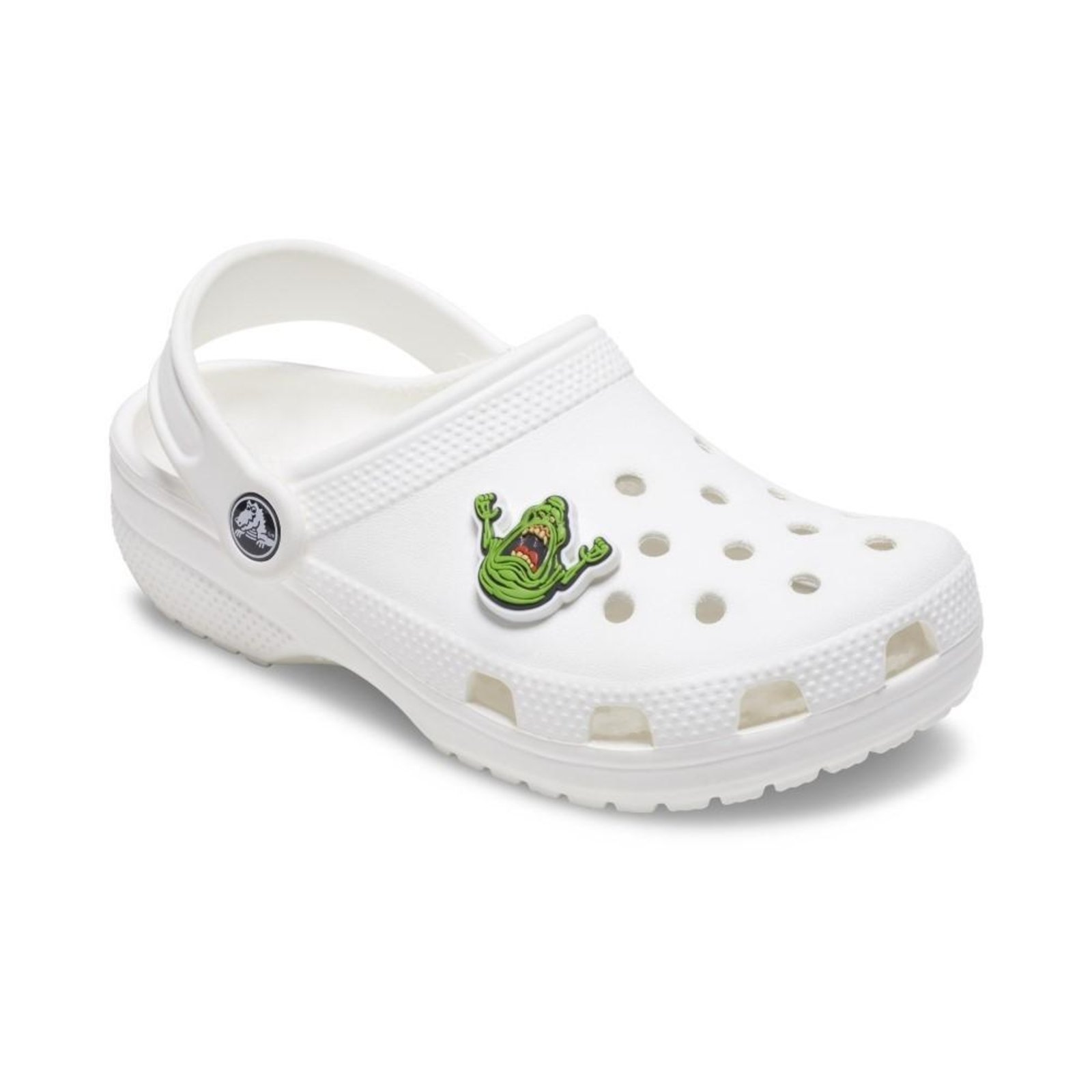 Vista 3 Infantil - Jibbitz™ Ghostbusters Slimer Crocs branco