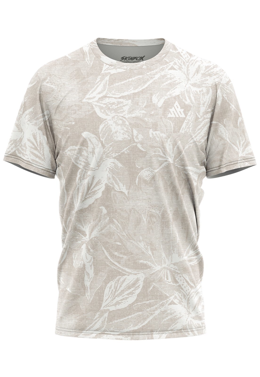 Camiseta Masculina Floral Monotone Blossoms