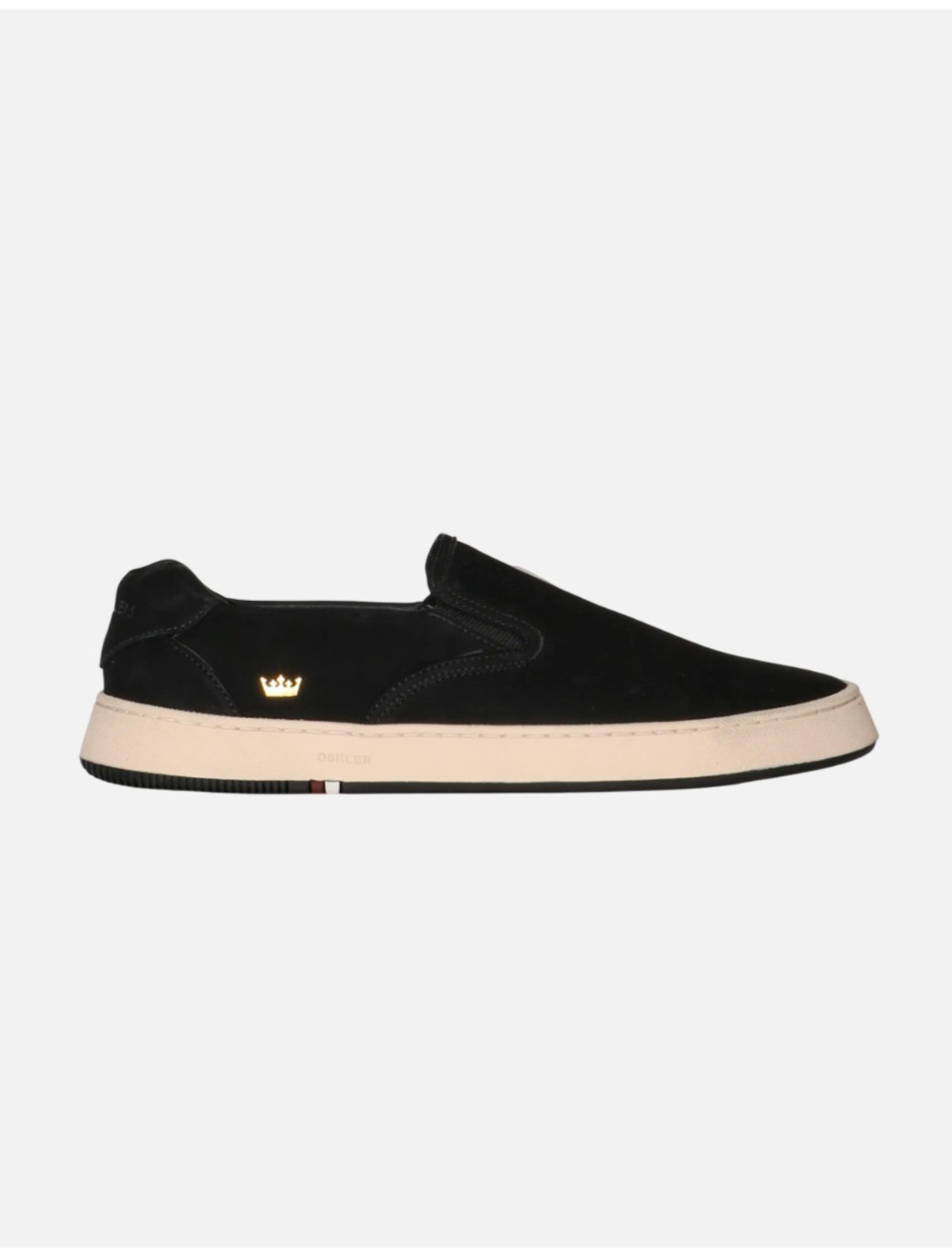 Tênis Osklen Slip On Bossanova Nobuck Preto
