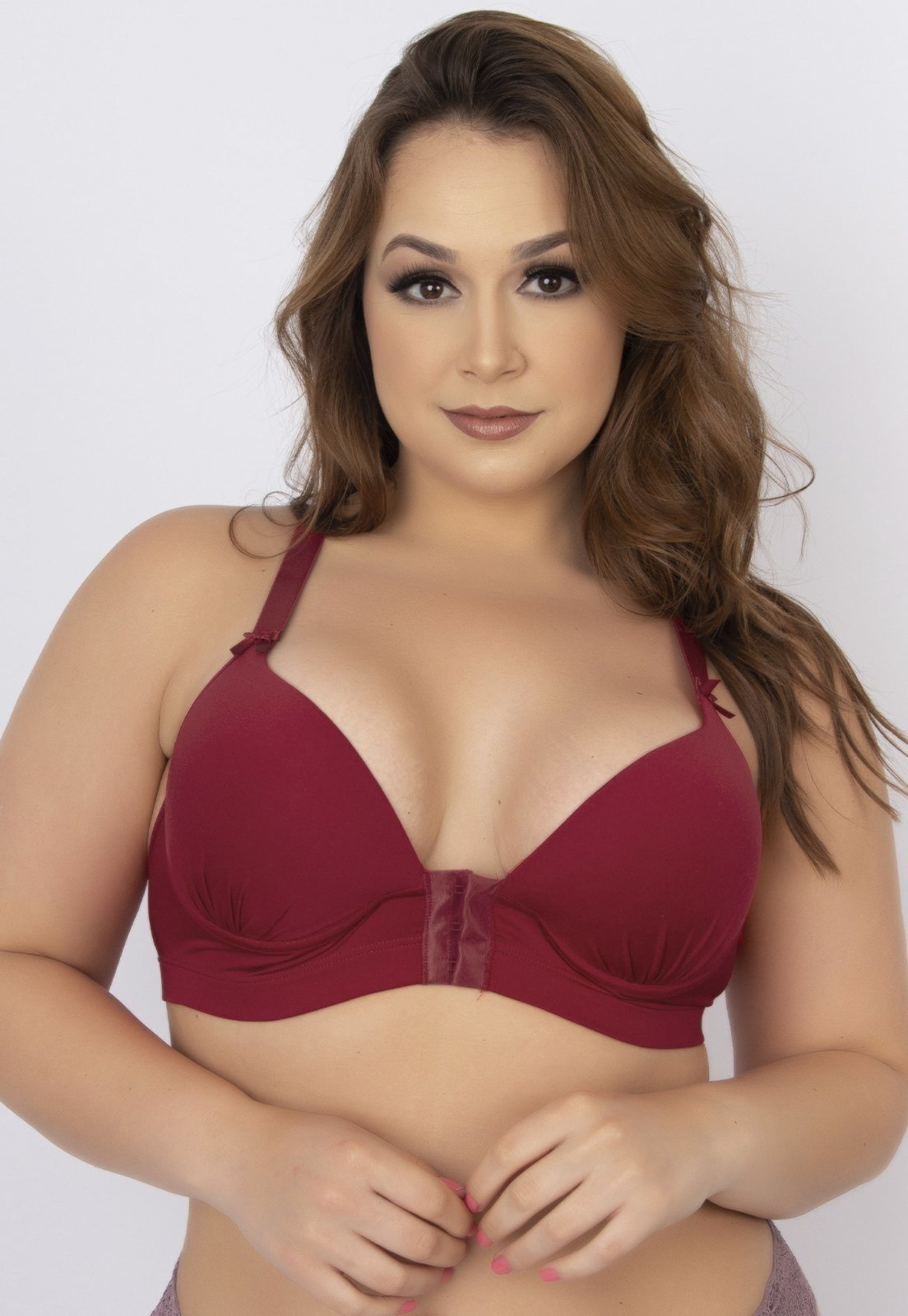 Soutien Feminino Lingerie WLS Modas Bojo Reforçado Nadador