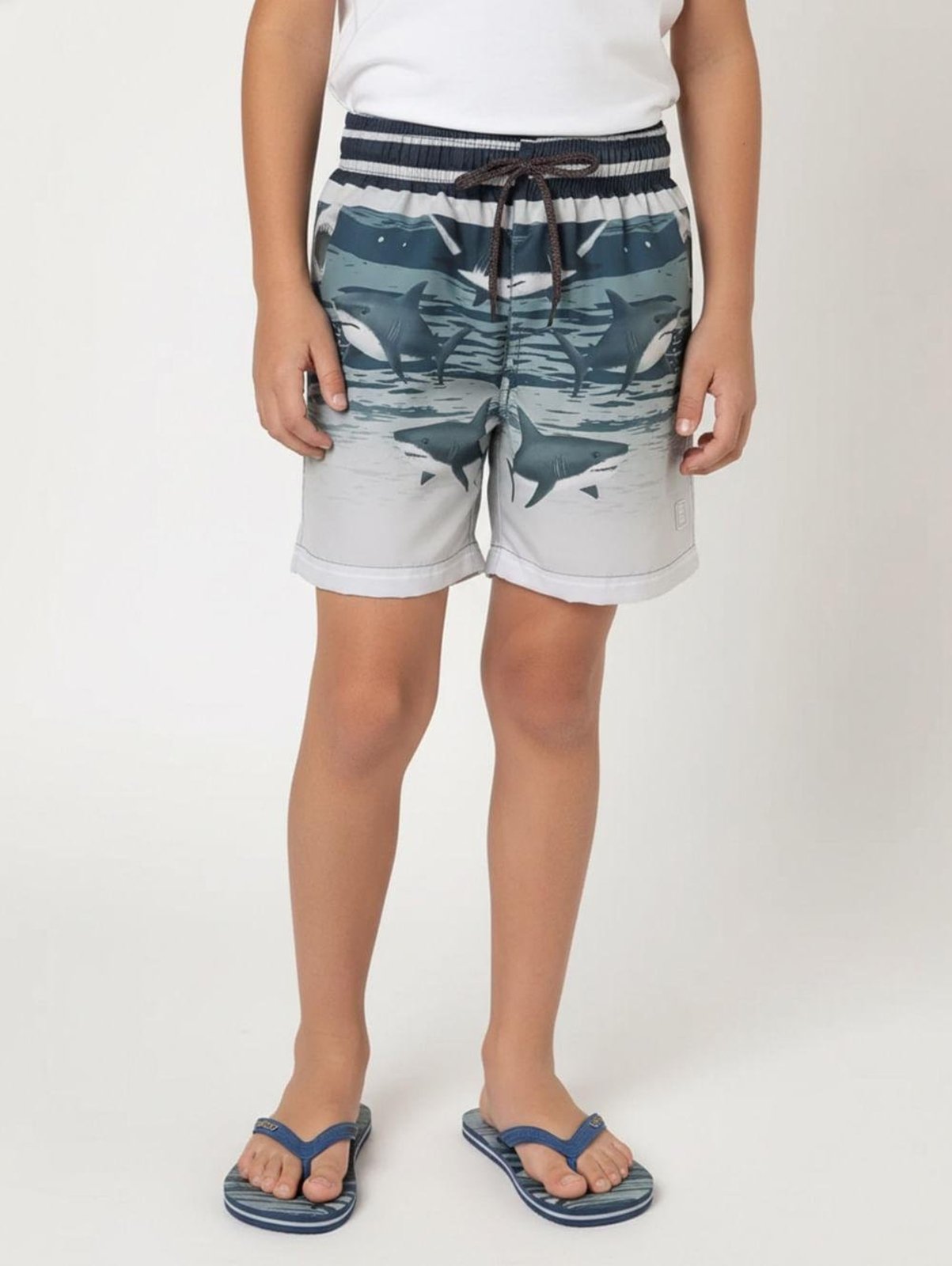 Infantil - Bermuda Estampado Para Menino - CHUMBO