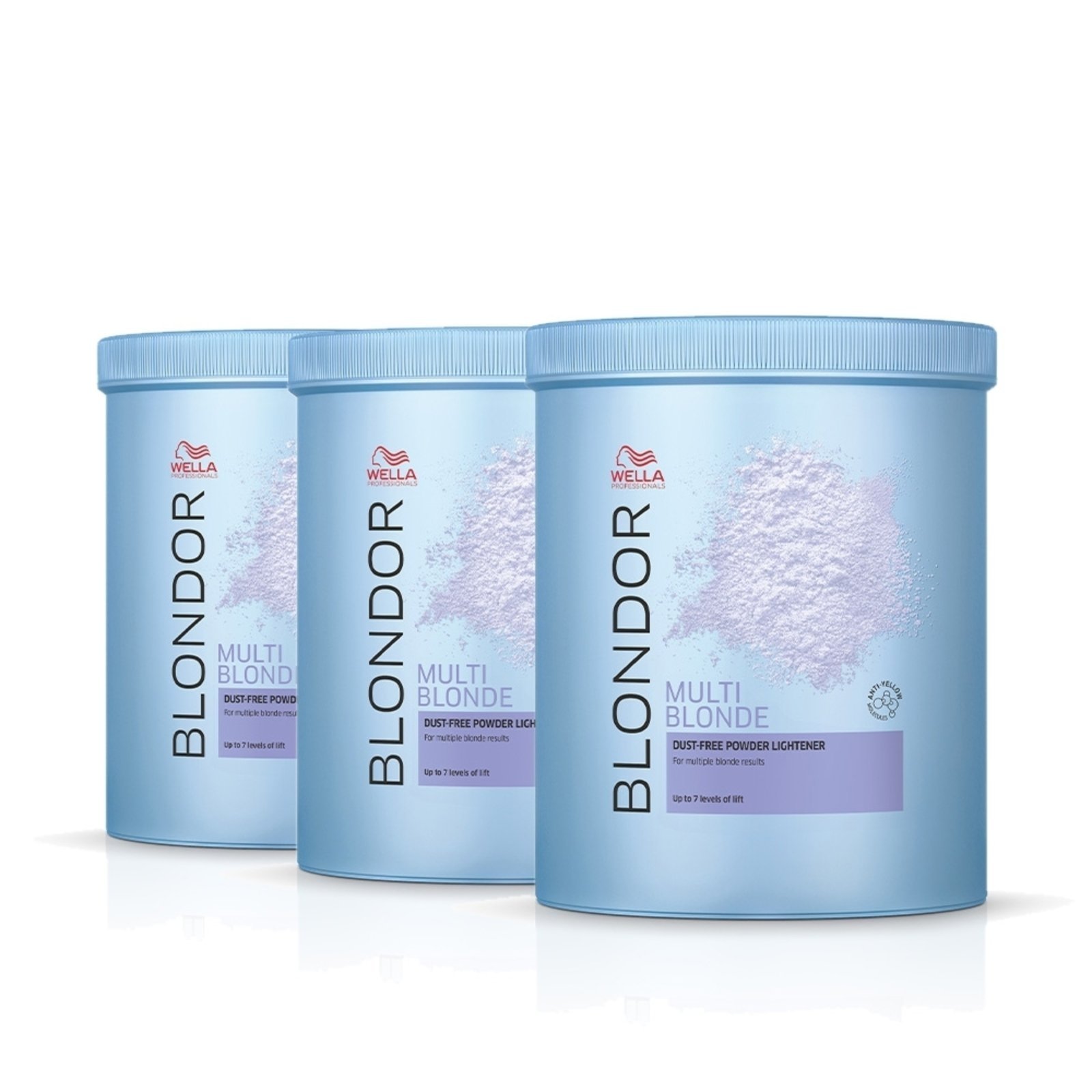 Vista 2 Kit Wella Professionals Blondor Multi Blonde - Pó Descolorante 800g (3 unidades) multicolorido WELLA PROFESSIONALS multicolorido