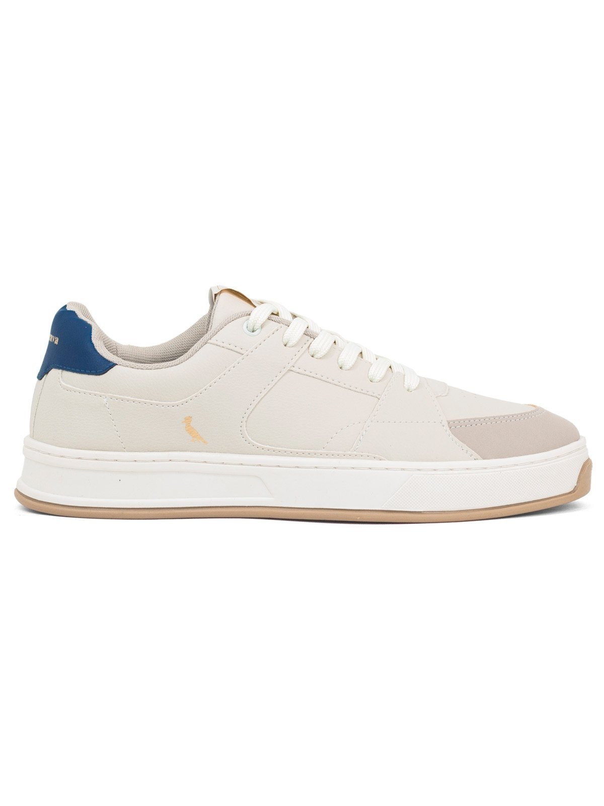 Tênis Masculino Reserva RSV Go Casual Roma Cadarço Confortável Dolce Cinza Azul