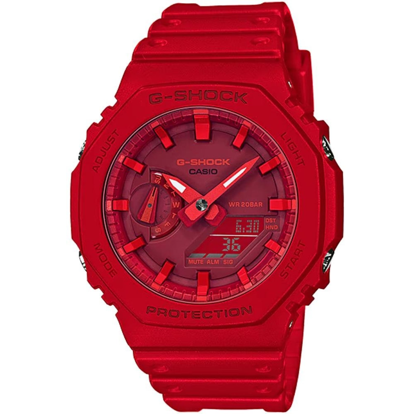 Relógio G-Shock GA-2100-4ADR Vermelho