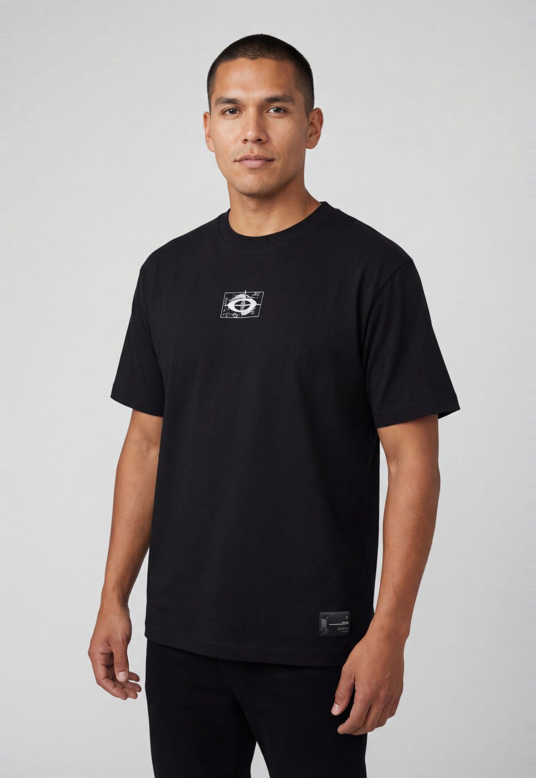 Camiseta Masculina Oakley Bunker Pro Preta