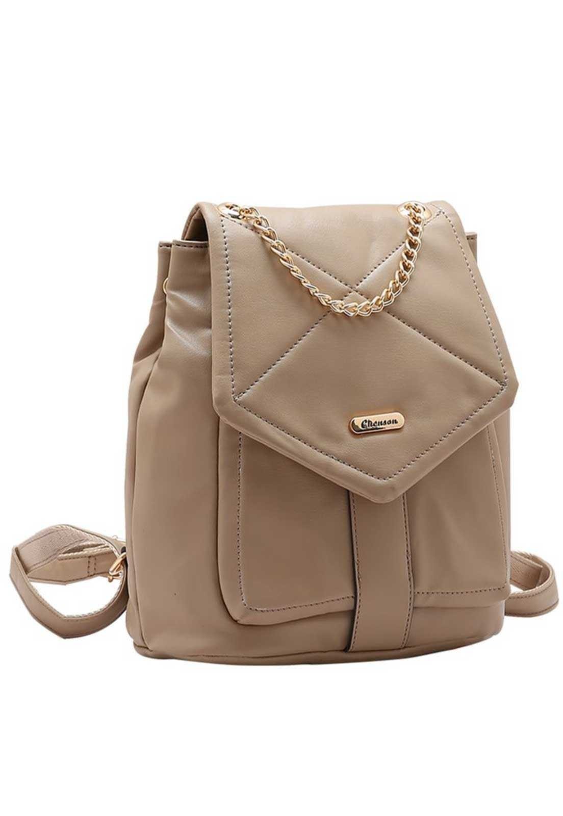 Mochila Feminina Chenson Soft Chic 8485281 Bege