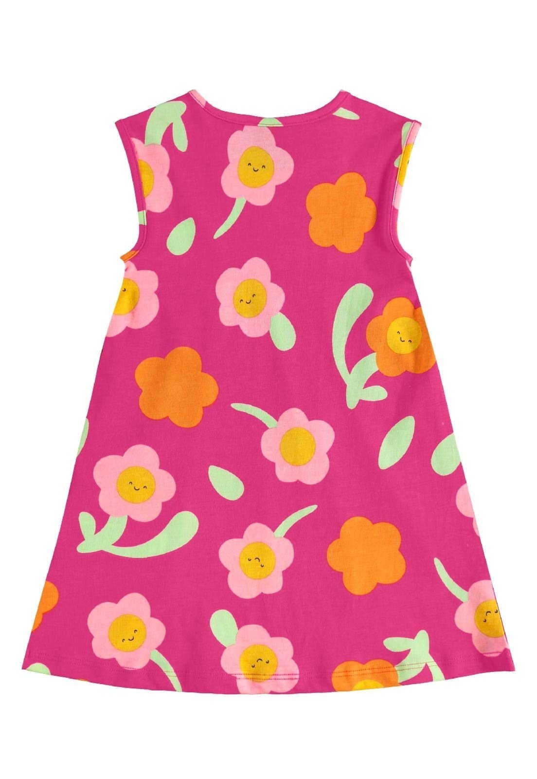 Vista 3 Infantil - Vestido de Florezinhas Bee Loop Bee Loop rosa