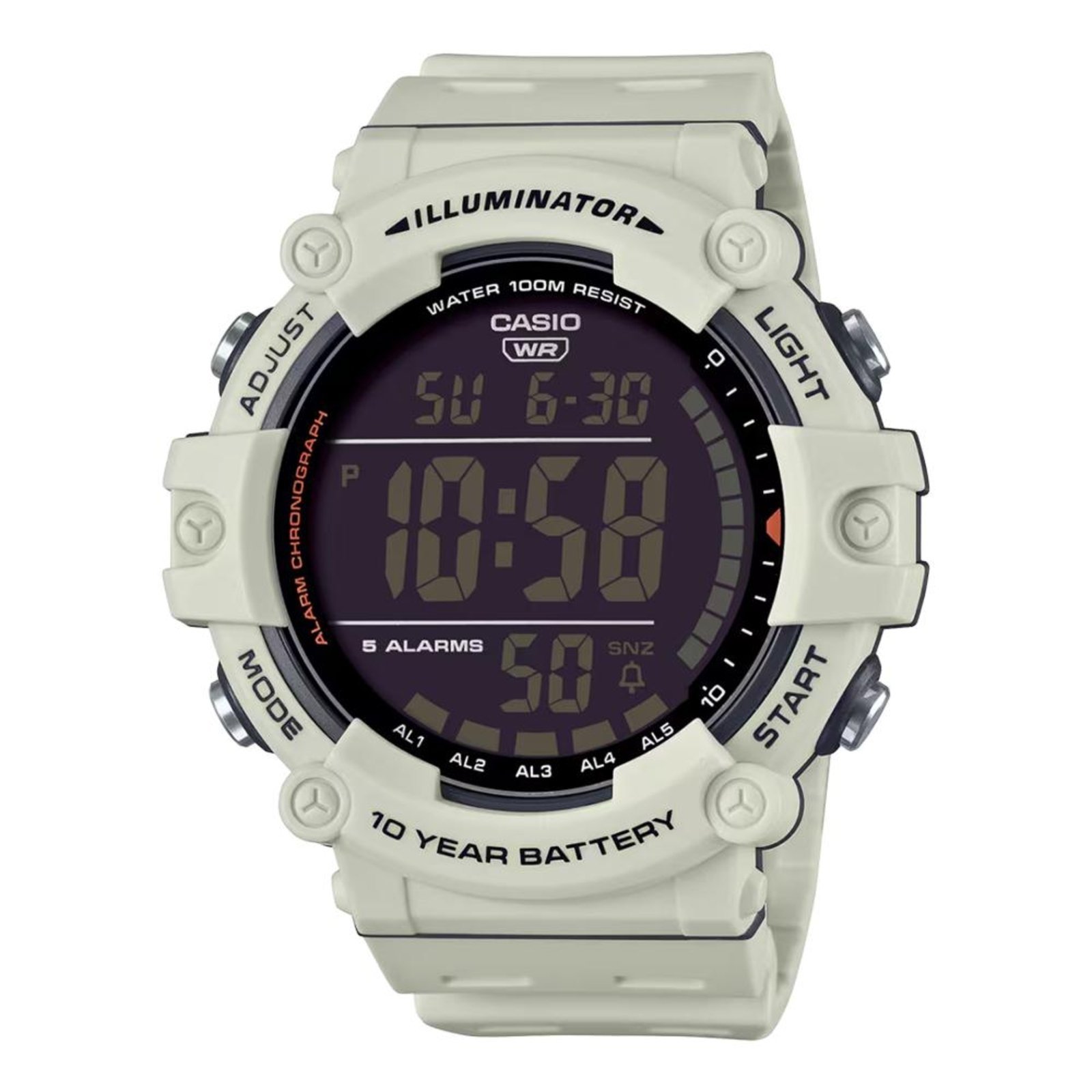 Relógio Casio Standard AE-1500WH-8B2VDF-SC Bege