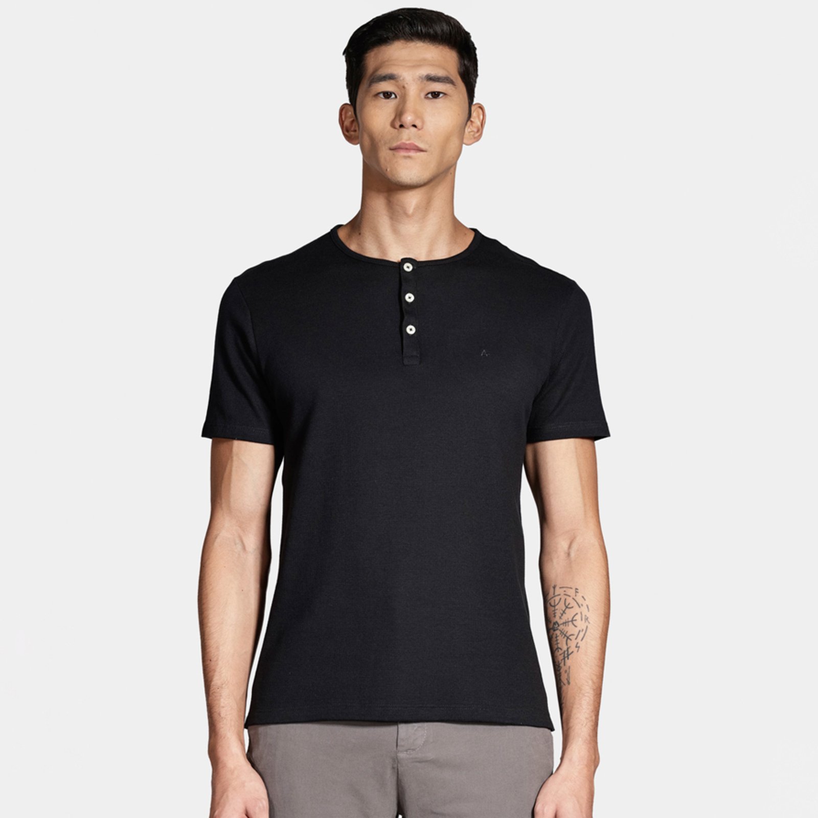 Vista 2 Camiseta Aramis Quadrile Ve26 Masculino preto Aramis preto