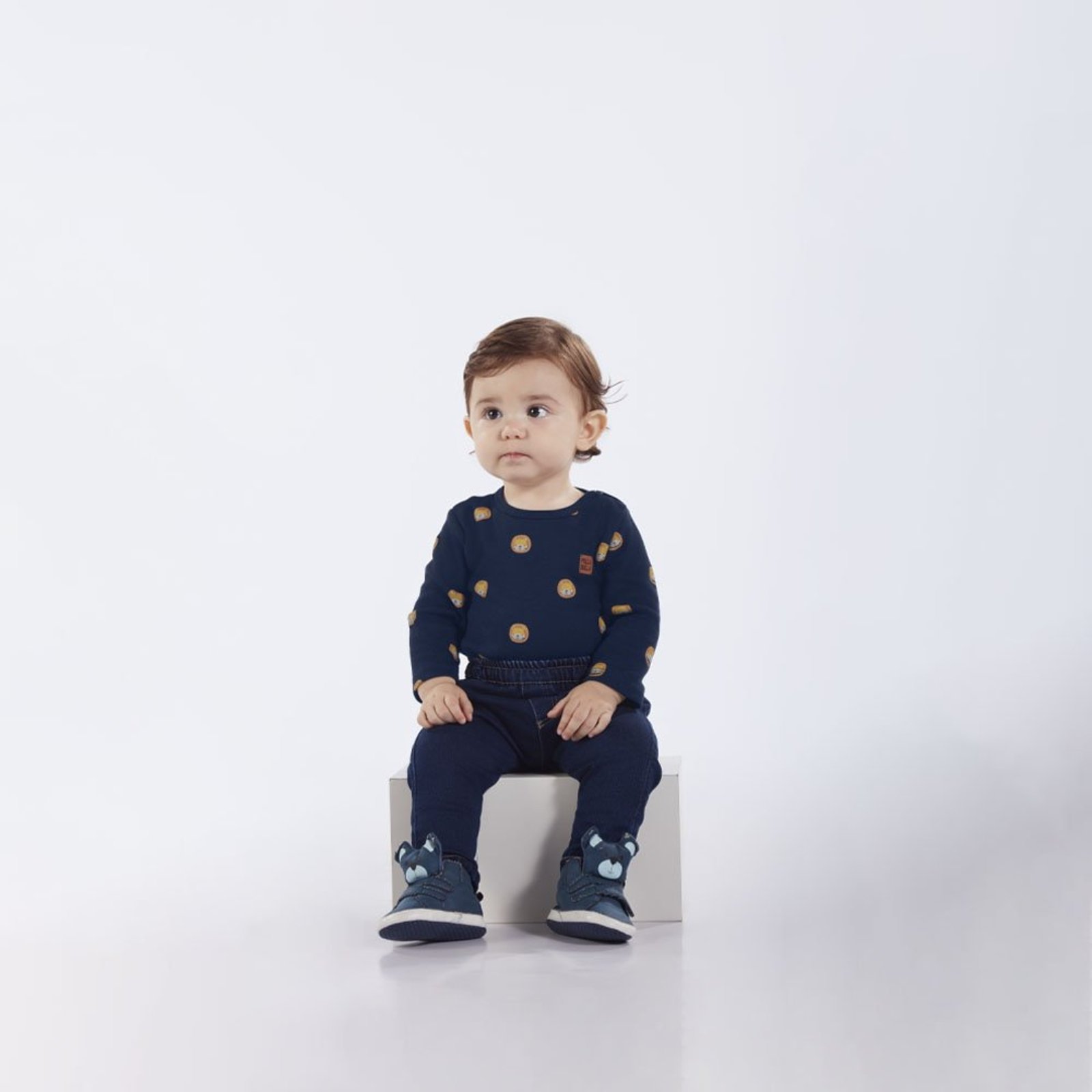 Infantil - Body Menino - Marinho - 52657-58
