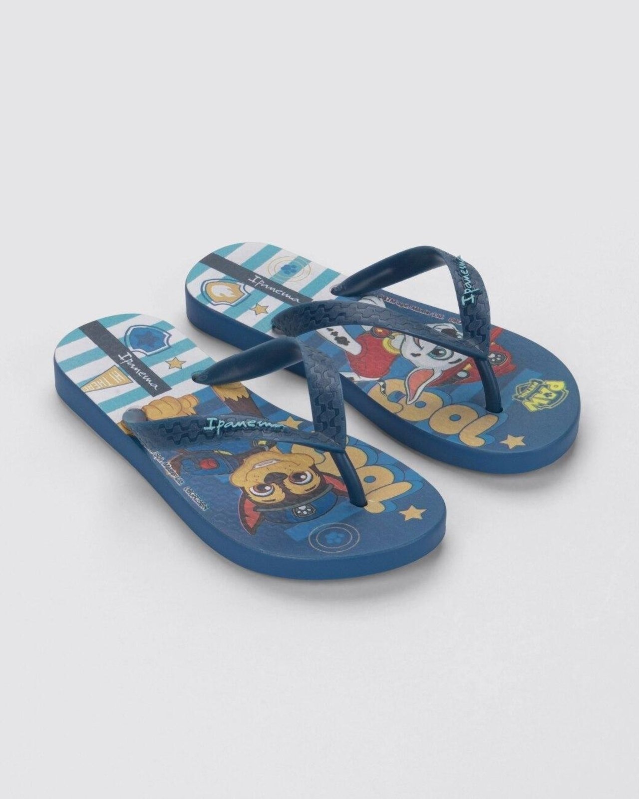 Vista 2 Infantil - Chinelo de Dedo Ipanema Patrulha Canina azul Ipanema azul