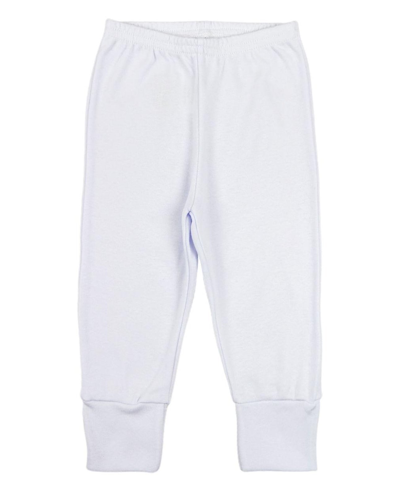 Infantil – Calça de Suedine com Pé Reversível – Branco