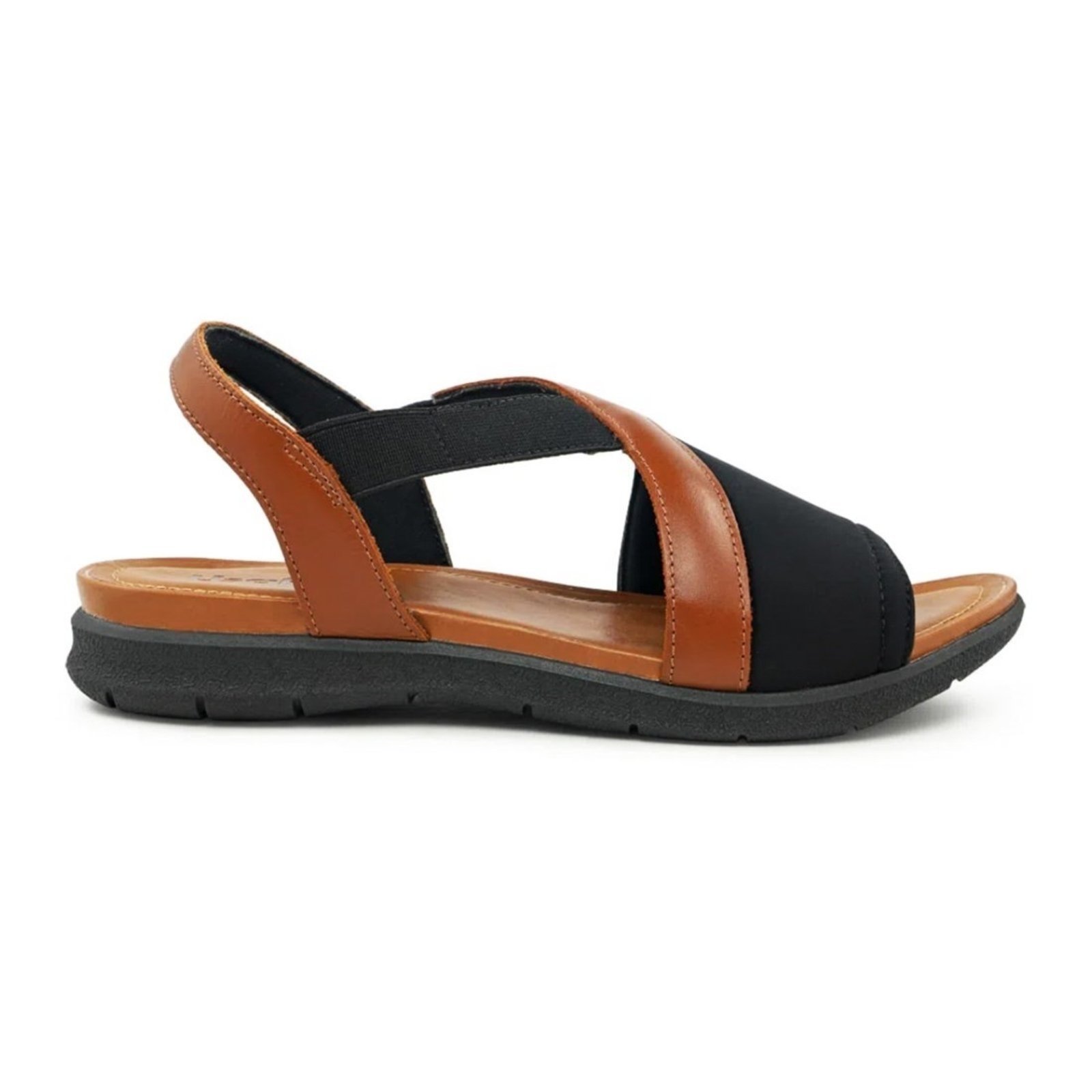 SANDÁLIA USAFLEX FEMININA PLATAFORMA AA3008 Preto