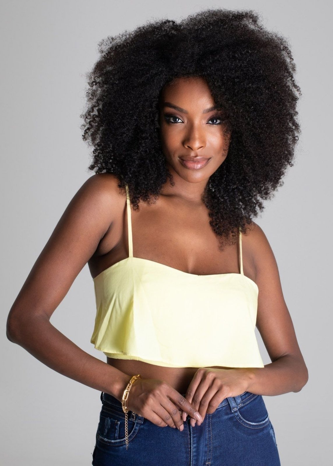 Cropped Sawary Curto – 276394 – Amarelo – Sawary
