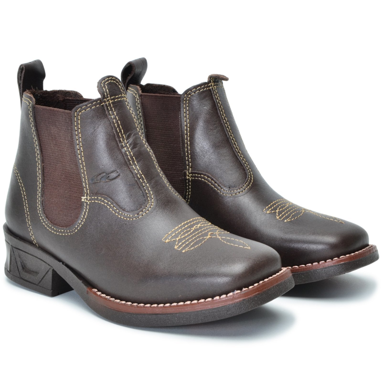 Infantil – Botina Masculina Menino Botinha De Couro Com Luz De Led Carmelo Shoes