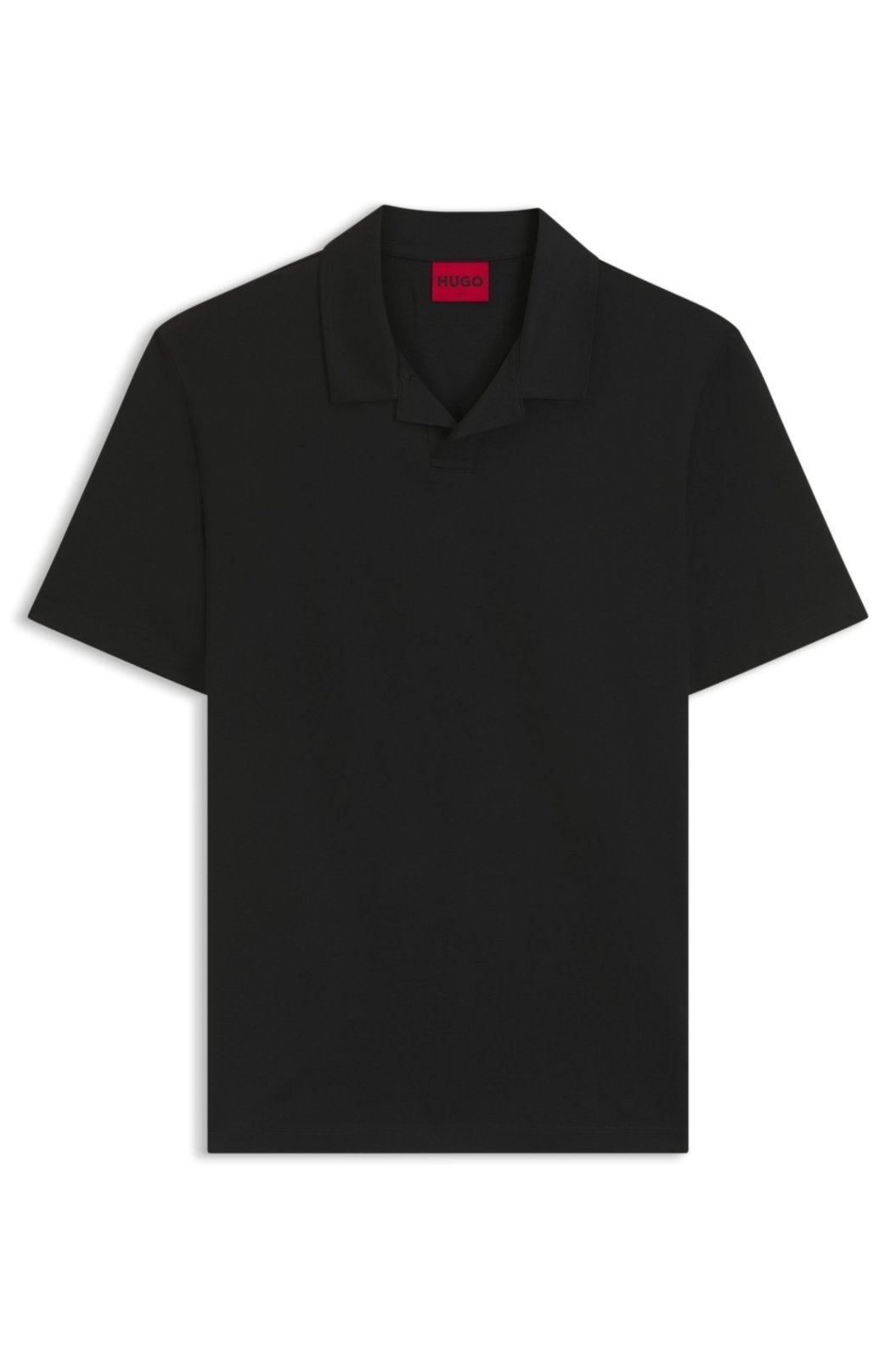 Polo Slim Fit Mercerizada Com Gola Johnny