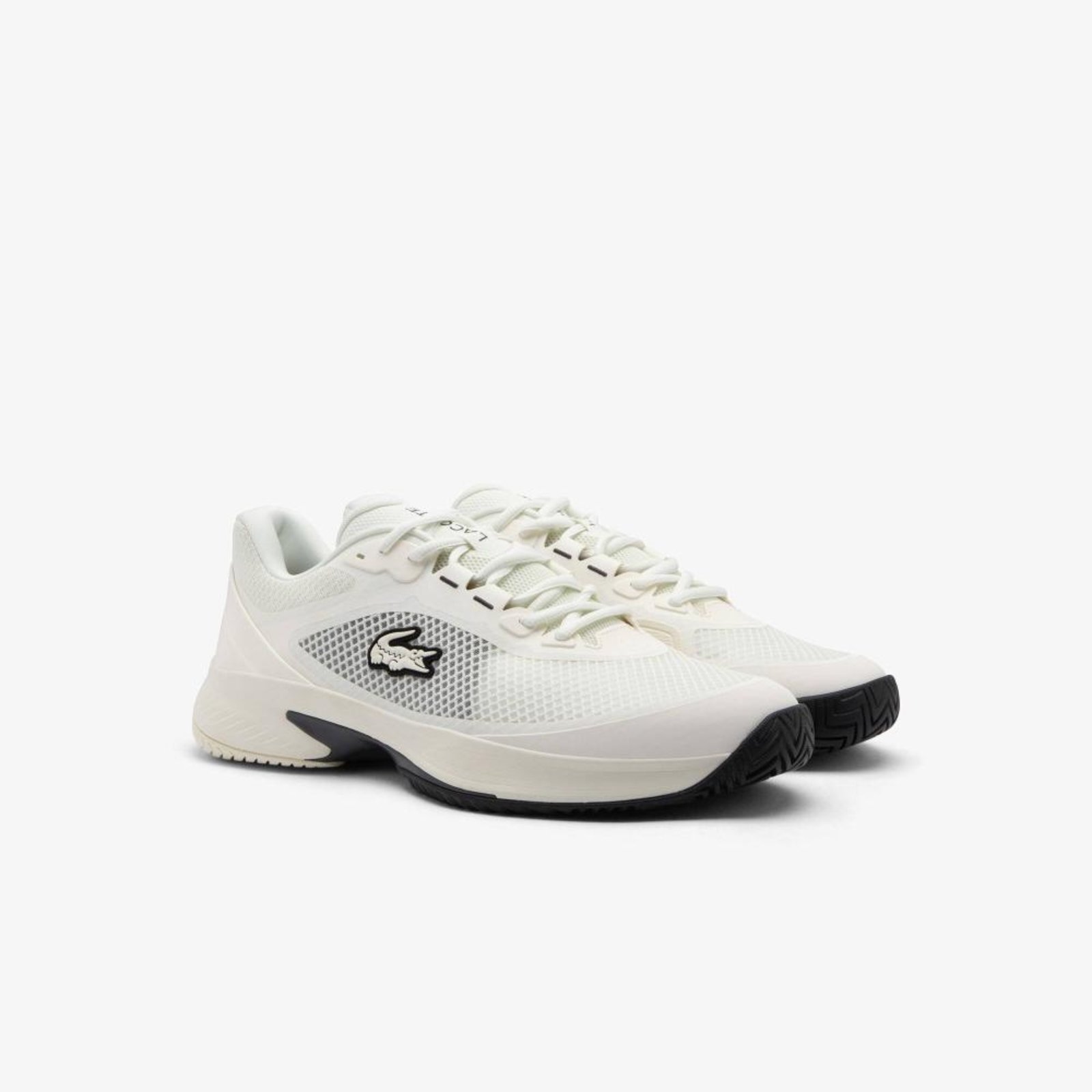 Vista 3 Tênis de Tênis Masculinas Tech Point Lacoste branco Lacoste branco