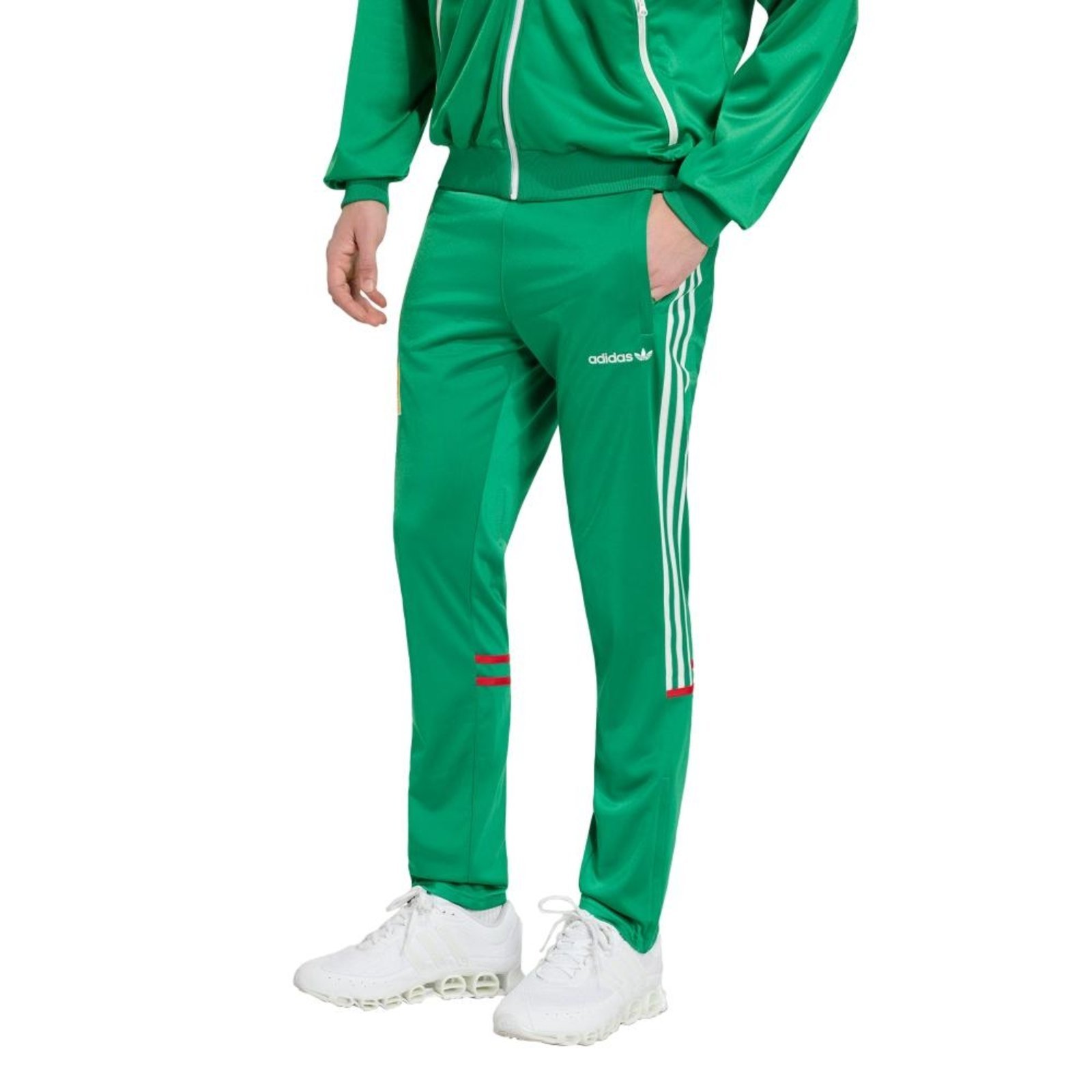 Calça Esportiva Seleção Nacional do México 1986 adidas Performance Verde