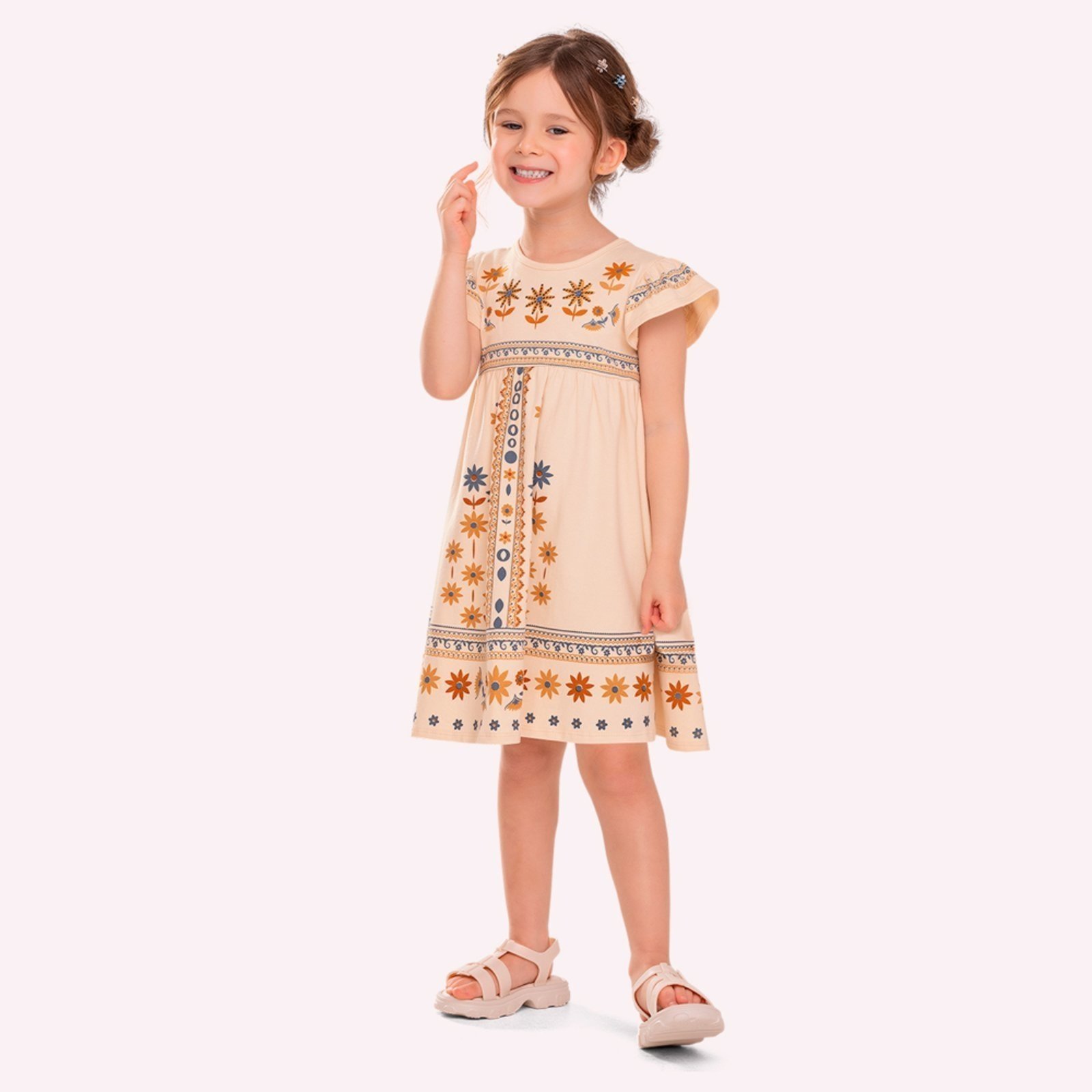 Infantil - Vestido Menina com Strass Nanai