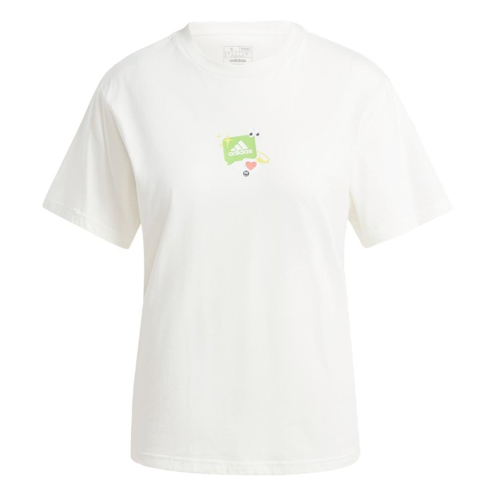 Camiseta Estampada Remoji adidas Sportswear Branco