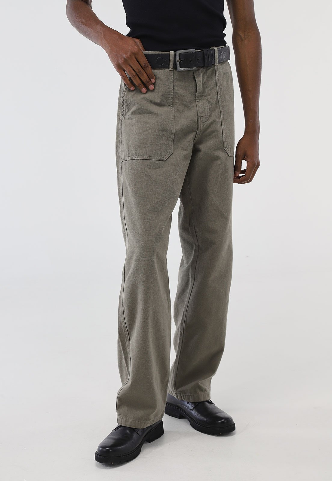 Calça Hering Reta Pocket Verde