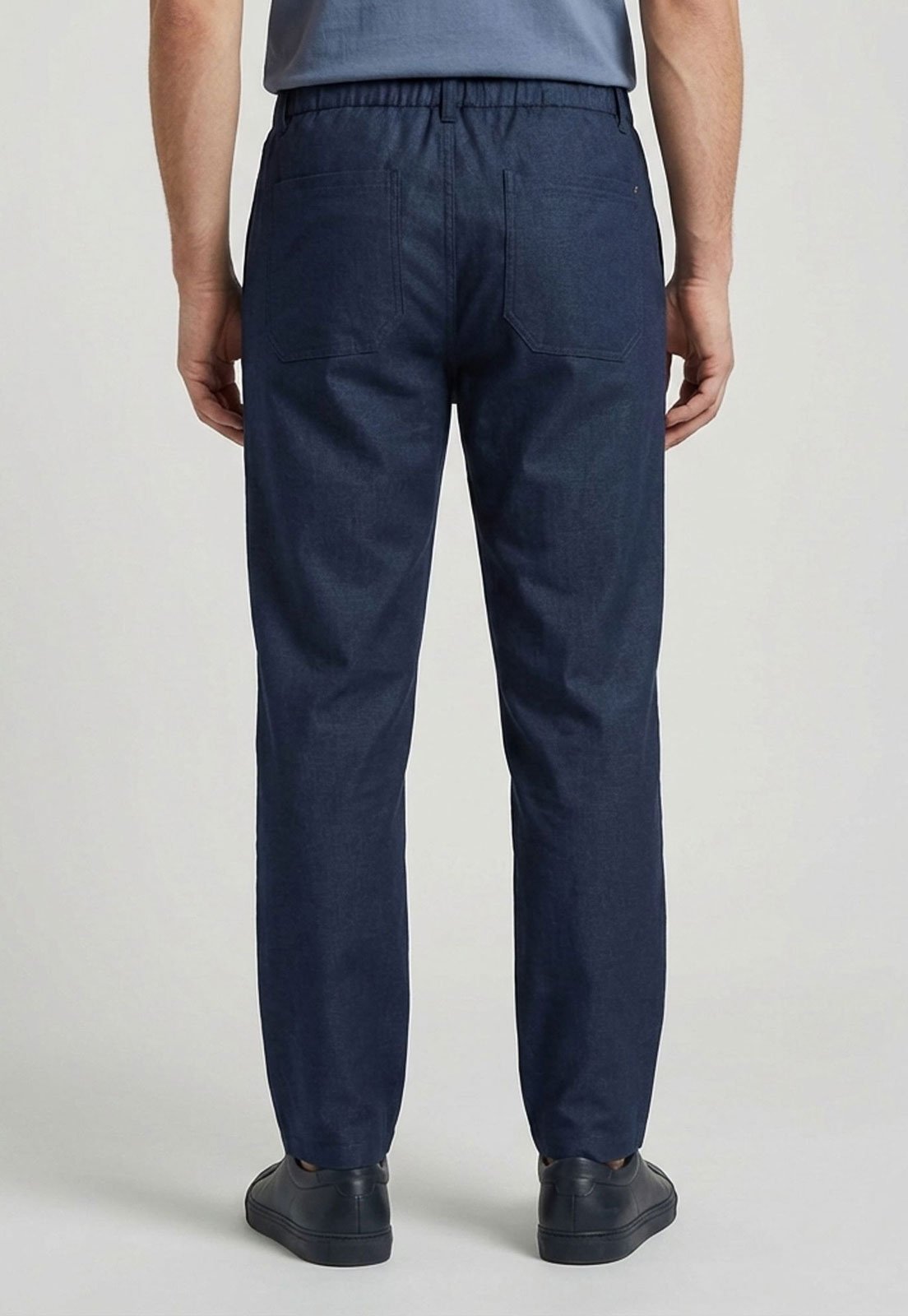 Vista 3 Calça Masculina Forum Reta azul marinho Forum azul marinho