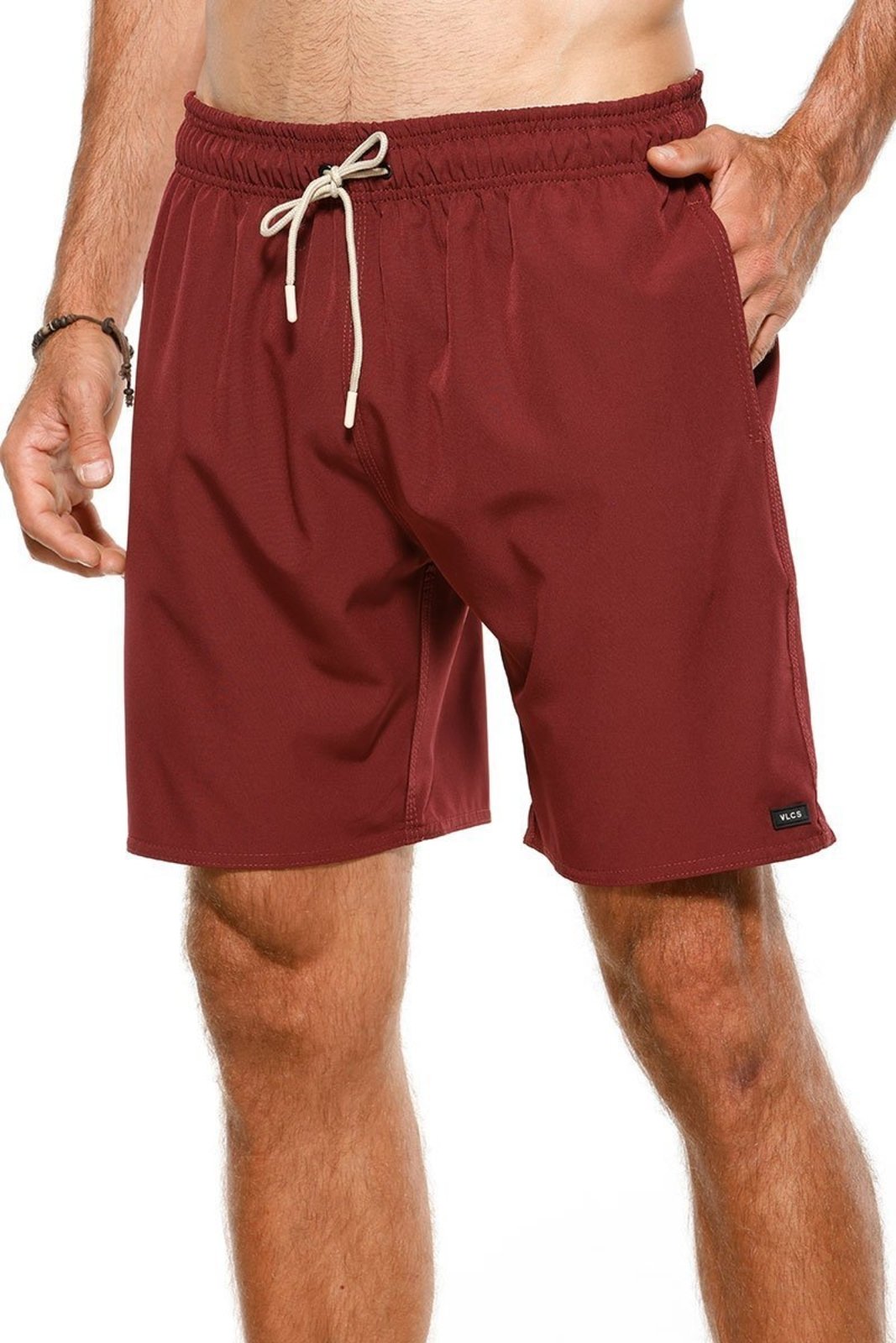 Bermuda Masculina Tactel Elastico Marinho VLCS