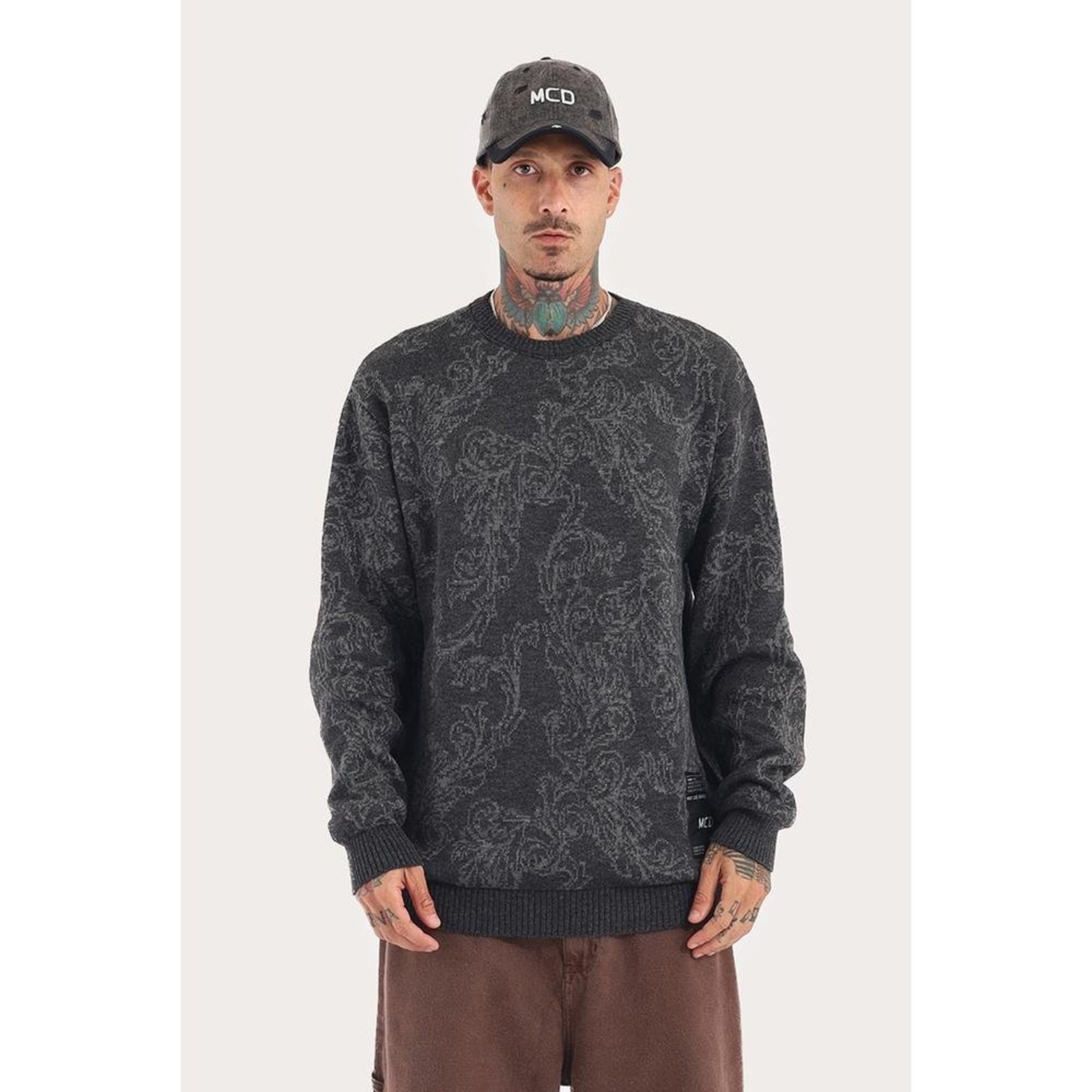 Tricot Arabesco Preto