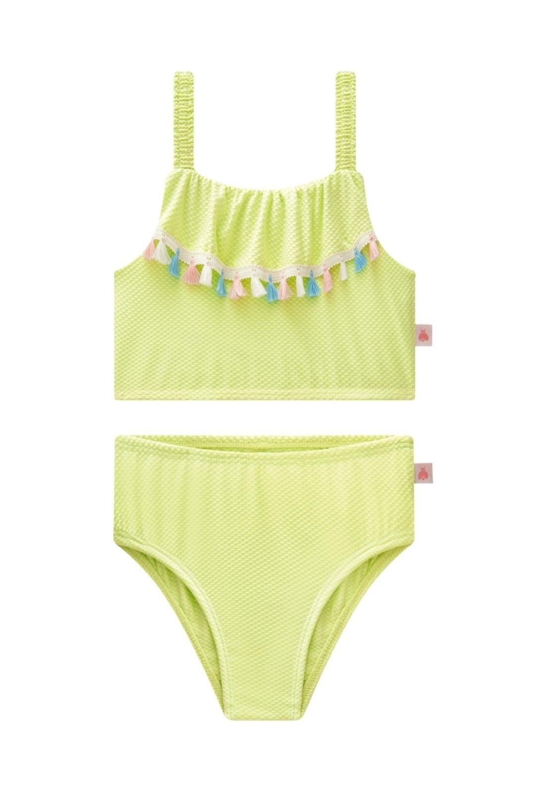 Vista 2 Kit De Praia Menina EASY NINA GO 10 verde Nina Go verde