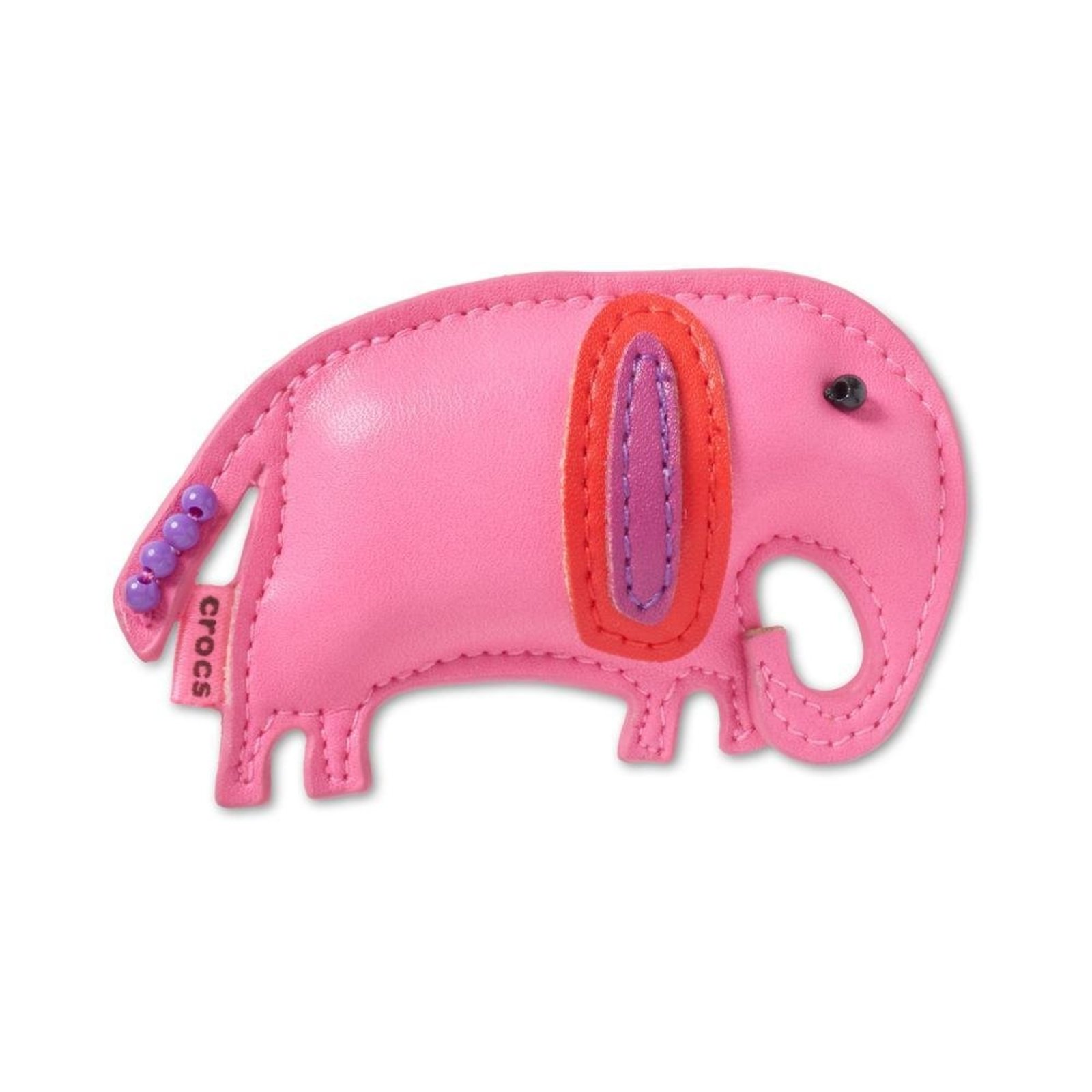 Infantil - Jibbitz™ Elefante De Couro Smt Único Branco