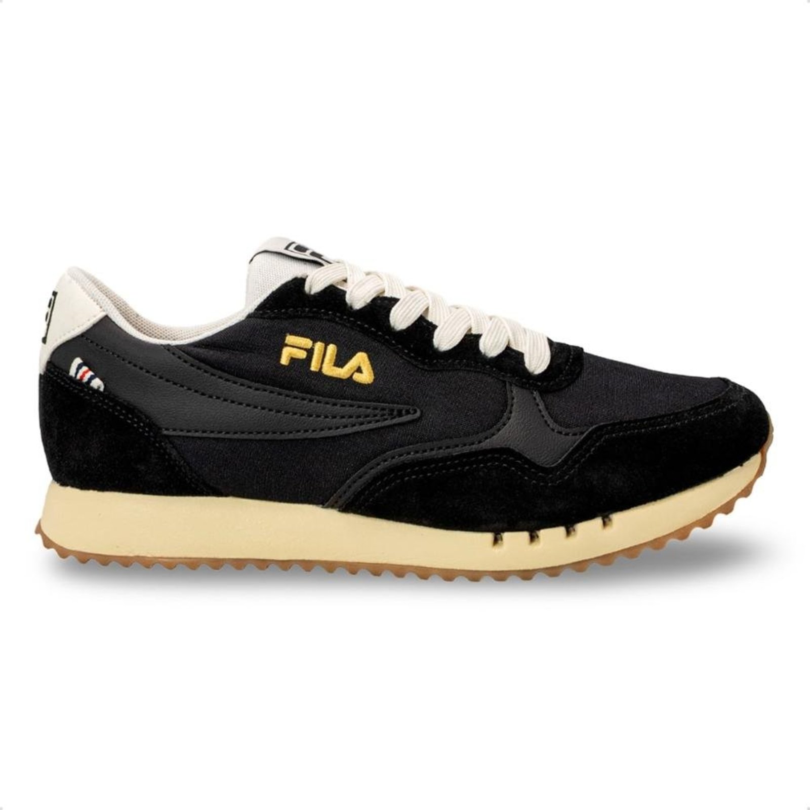 Tênis Fila Masculino Euro Jogger Vintage Preto